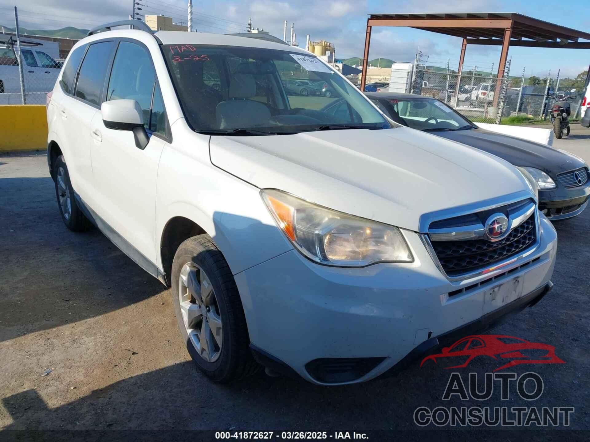 SUBARU FORESTER 2014 - JF2SJACC4EG515701