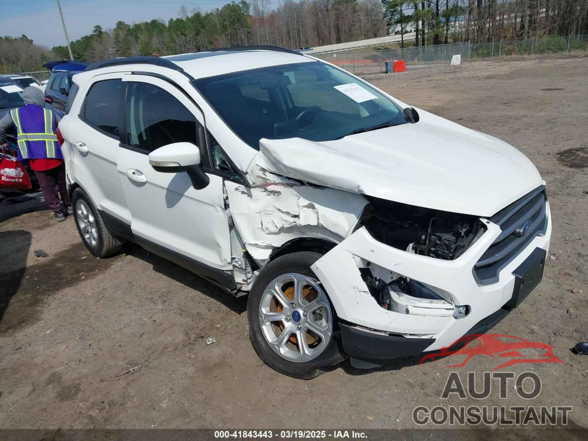 FORD ECOSPORT 2018 - MAJ3P1TE8JC199634