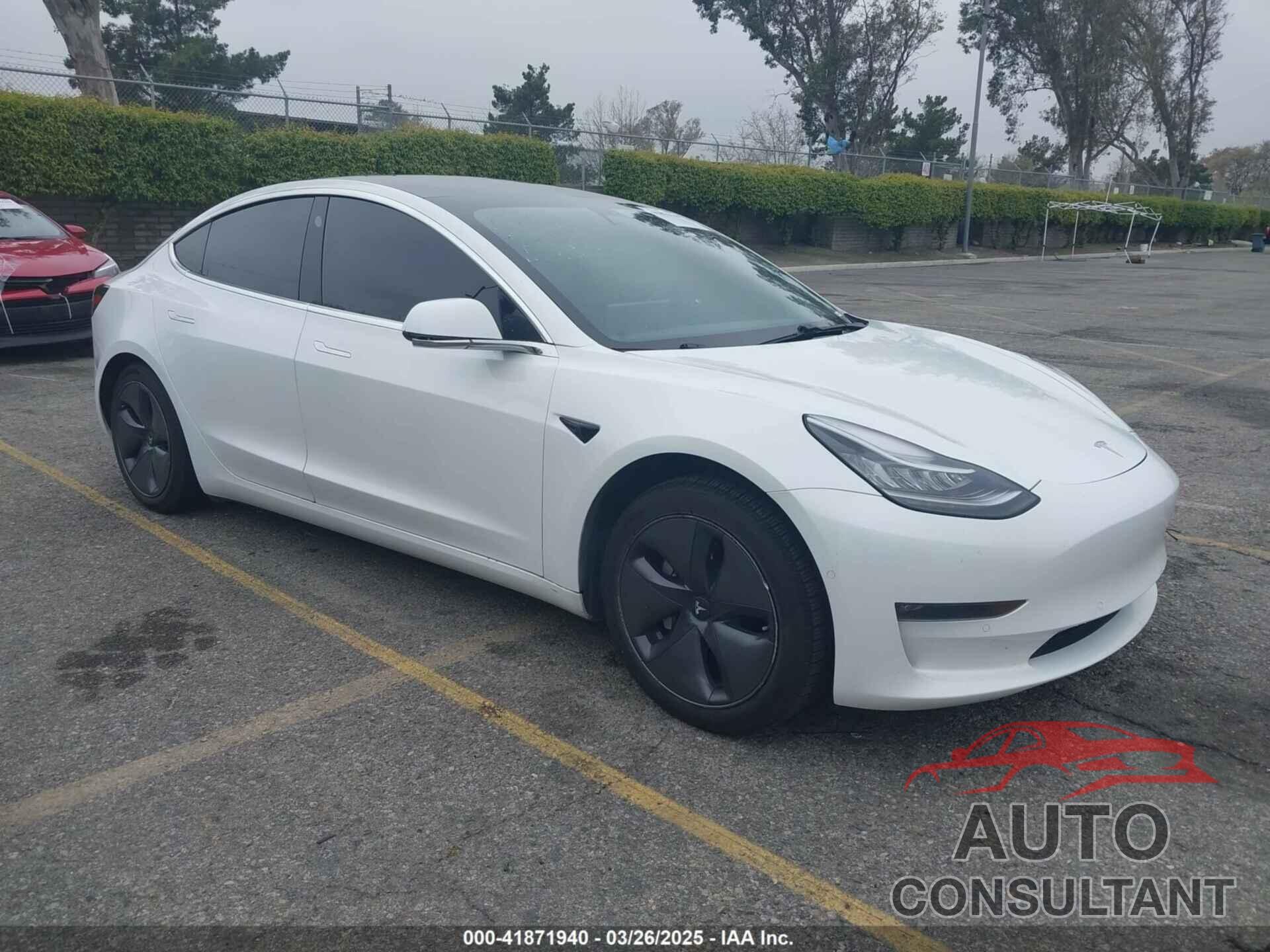 TESLA MODEL 3 2020 - 5YJ3E1EB0LF803217