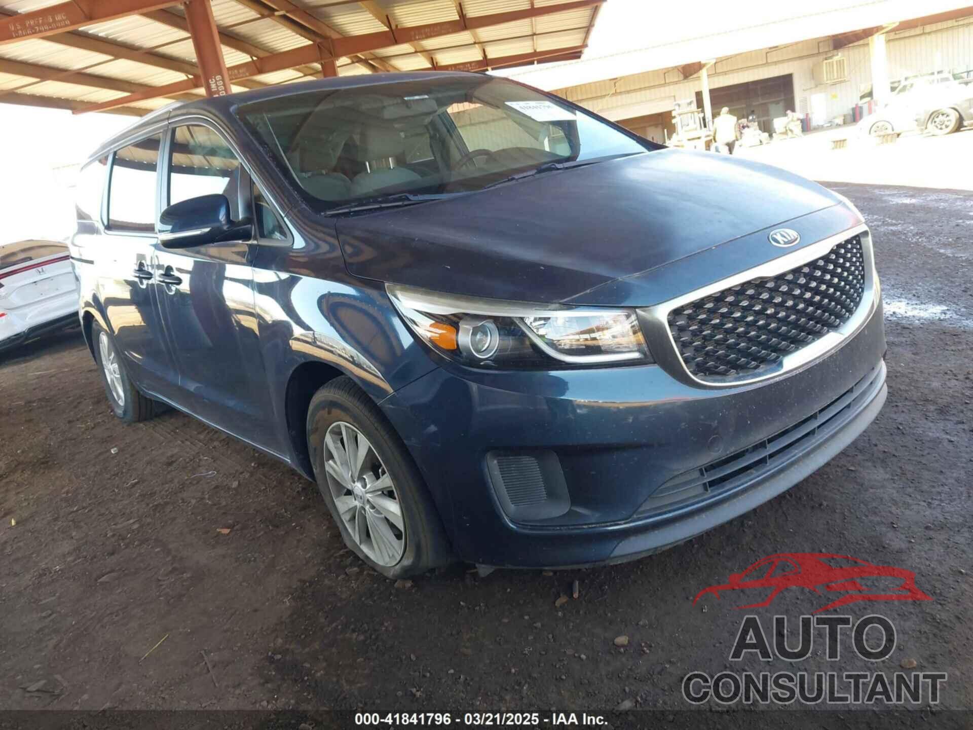 KIA SEDONA 2016 - KNDMB5C18G6202573