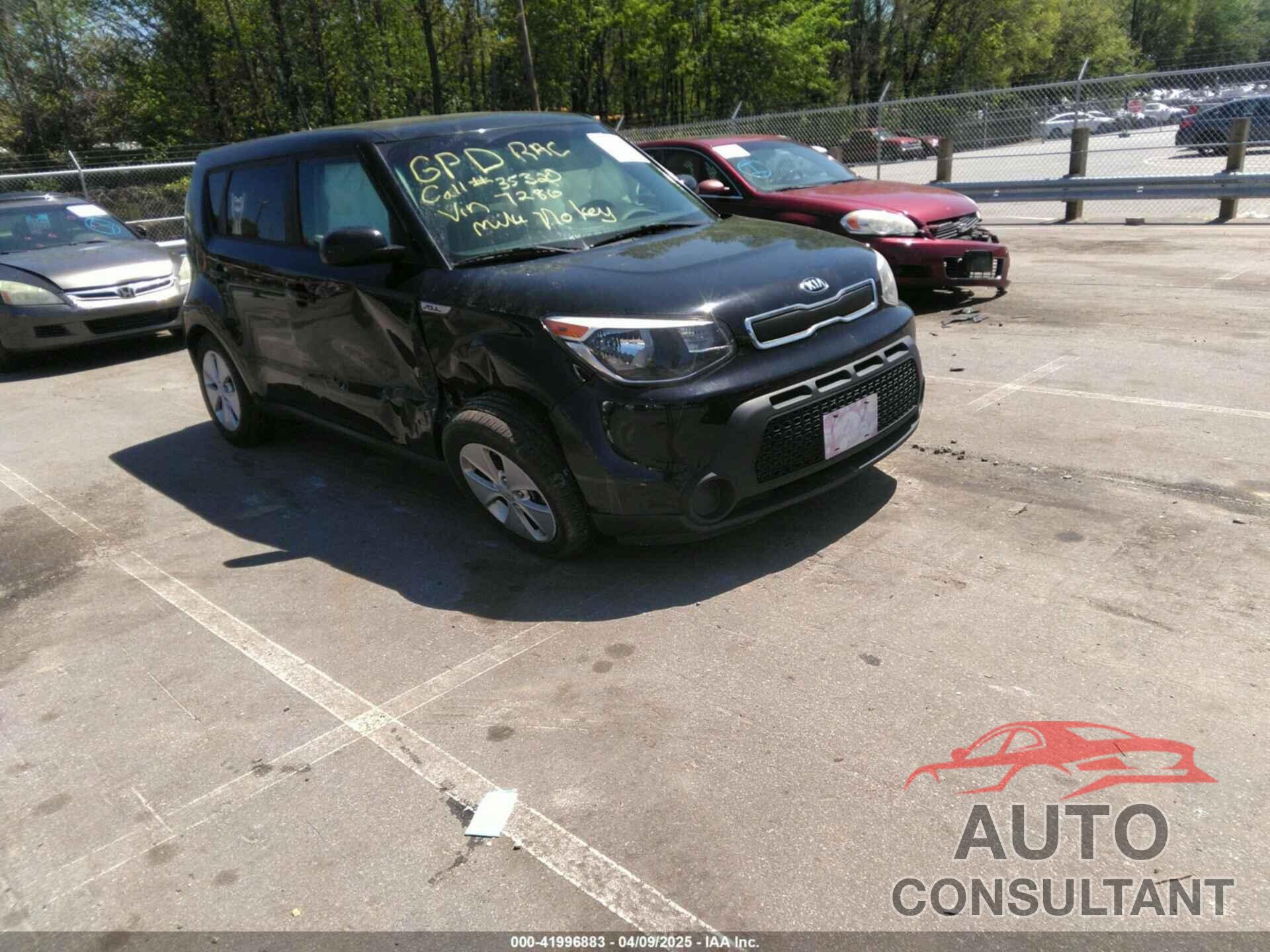 KIA SOUL 2016 - KNDJN2A23G7357286