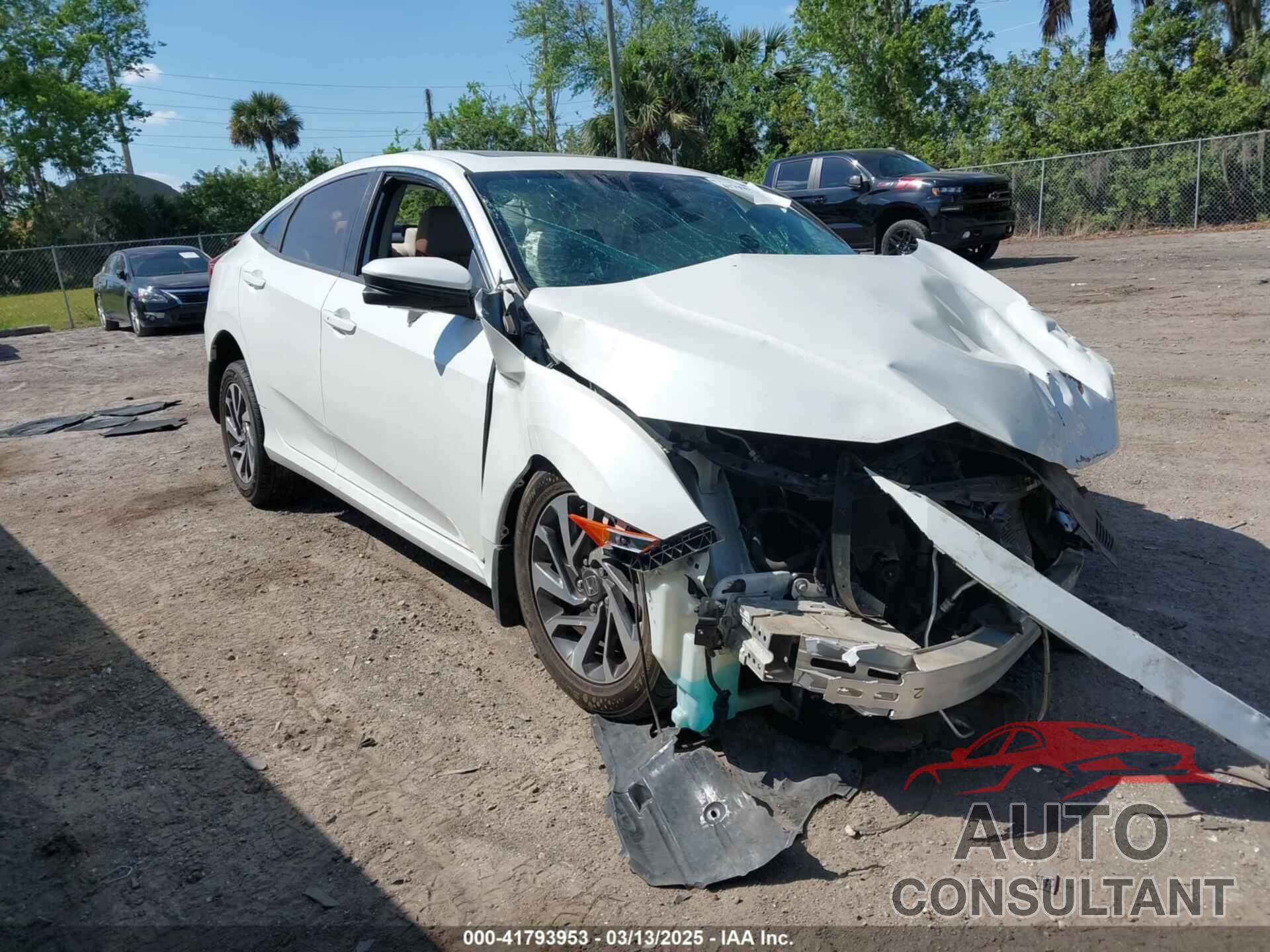 HONDA CIVIC 2017 - 19XFC2F75HE012388