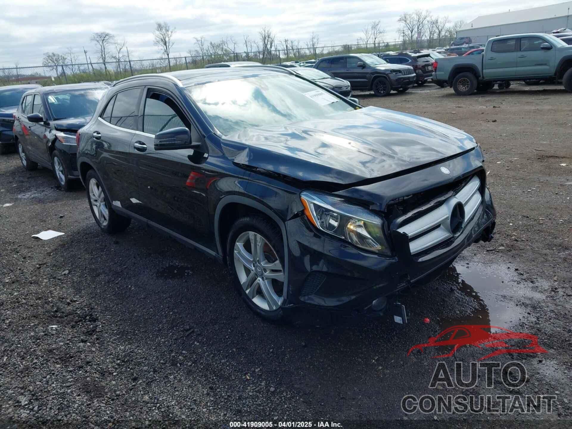 MERCEDES-BENZ GLA 250 2016 - WDCTG4GB2GJ261460