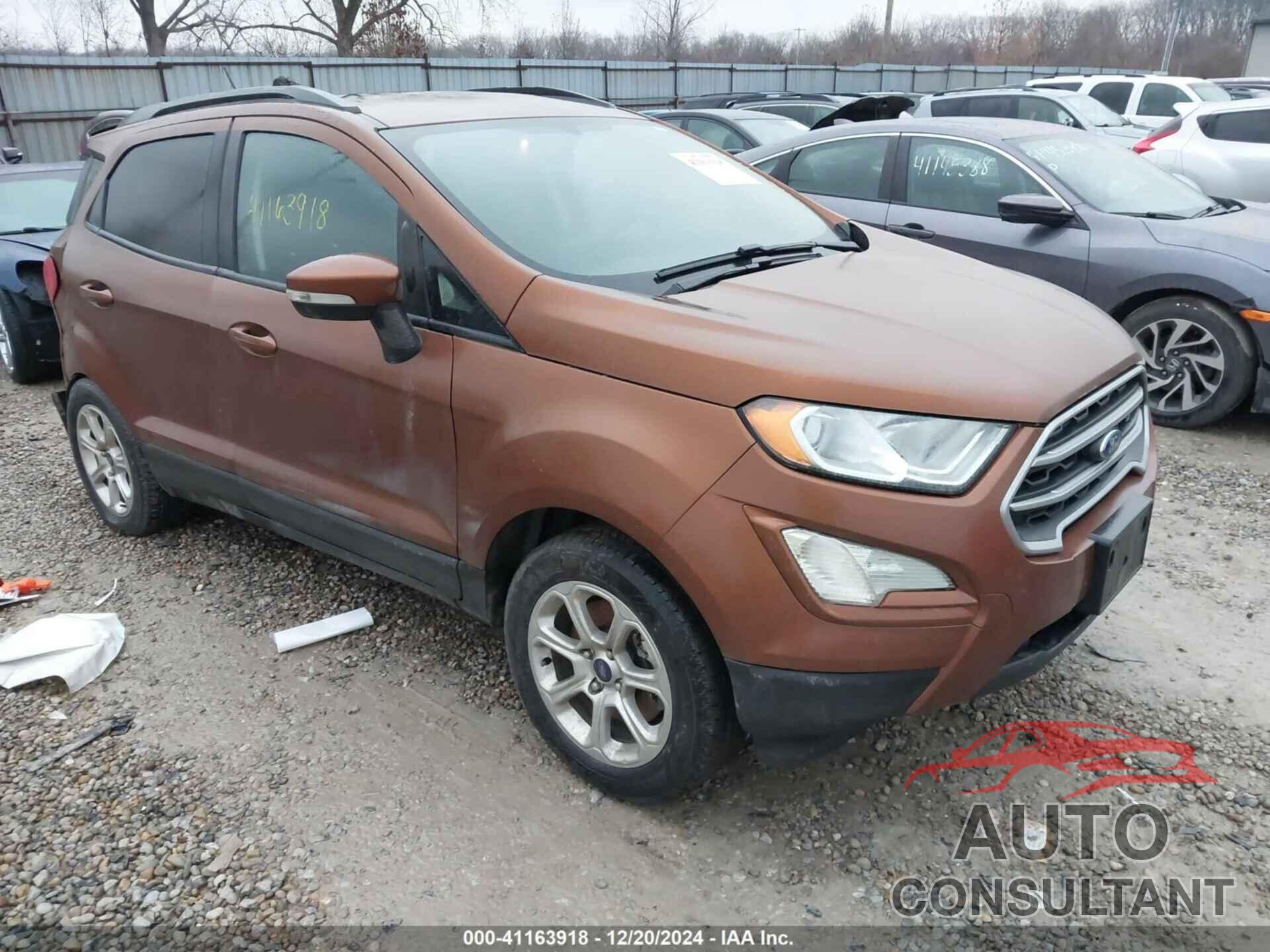 FORD ECOSPORT 2020 - MAJ3S2GE6LC391183