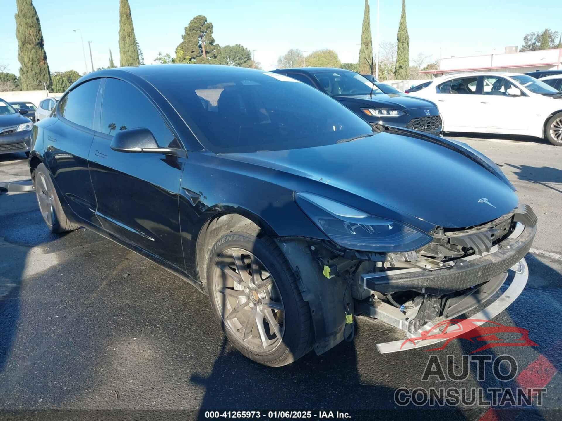 TESLA MODEL 3 2022 - 5YJ3E1EA3NF320248