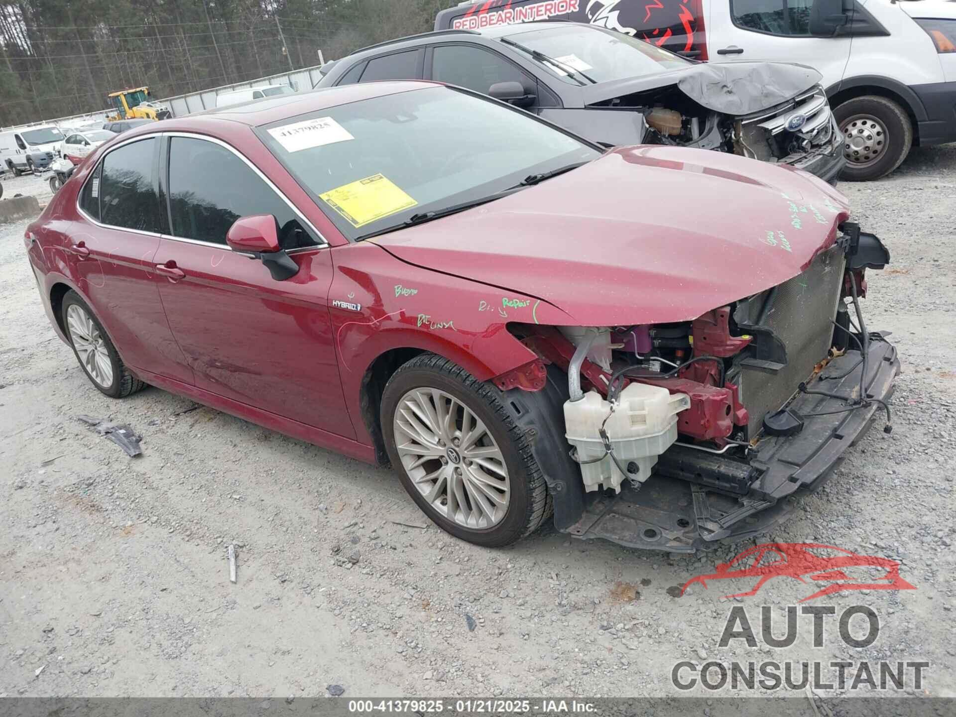 TOYOTA CAMRY HYBRID 2018 - 4T1B21HKXJU506245