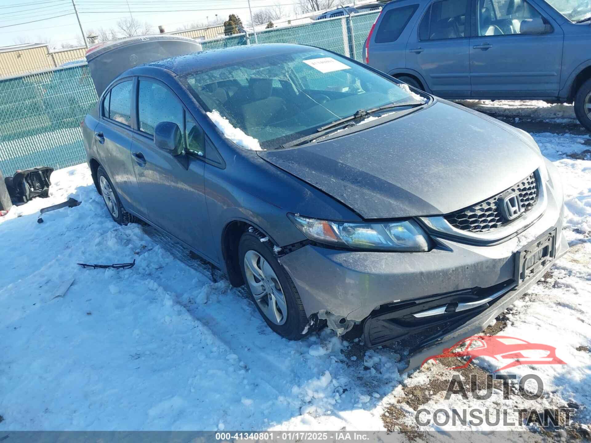 HONDA CIVIC 2013 - 19XFB2F54DE098448