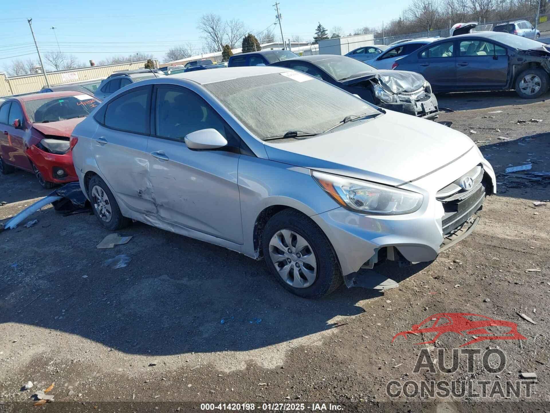 HYUNDAI ACCENT 2015 - KMHCT4AE1FU872982