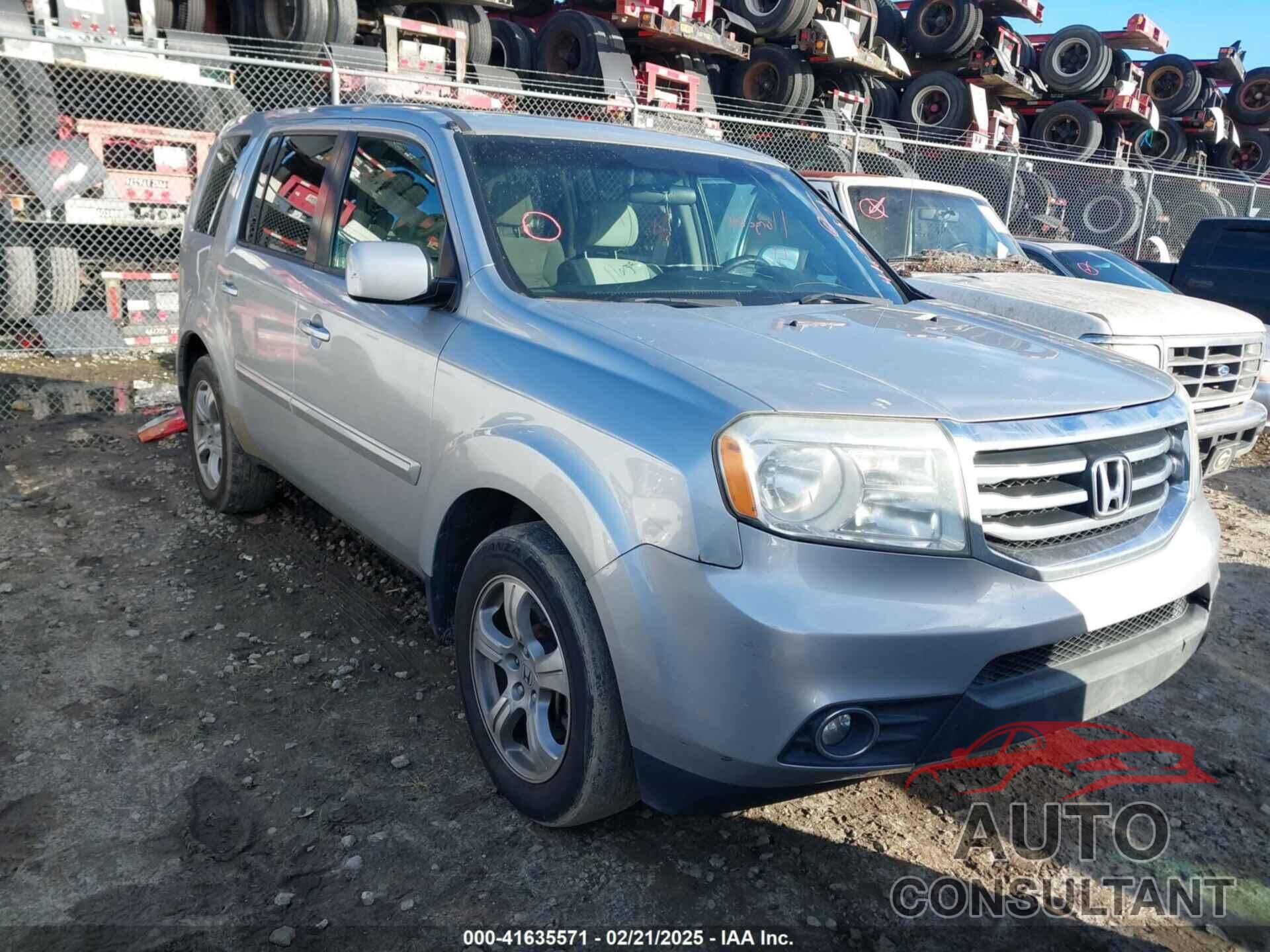 HONDA PILOT 2012 - 5FNYF3H4XCB030235