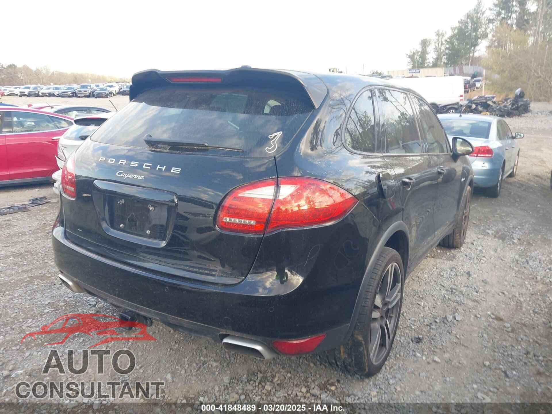 PORSCHE CAYENNE 2013 - WP1AF2A27DLA38049