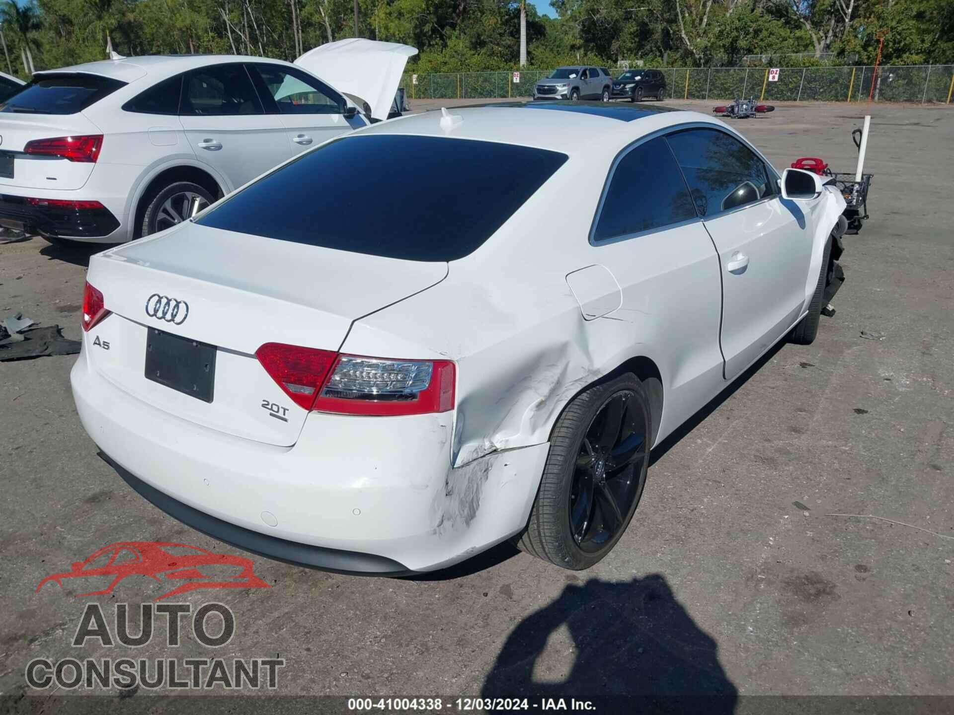 AUDI A5 2012 - WAULFAFR5CA045471