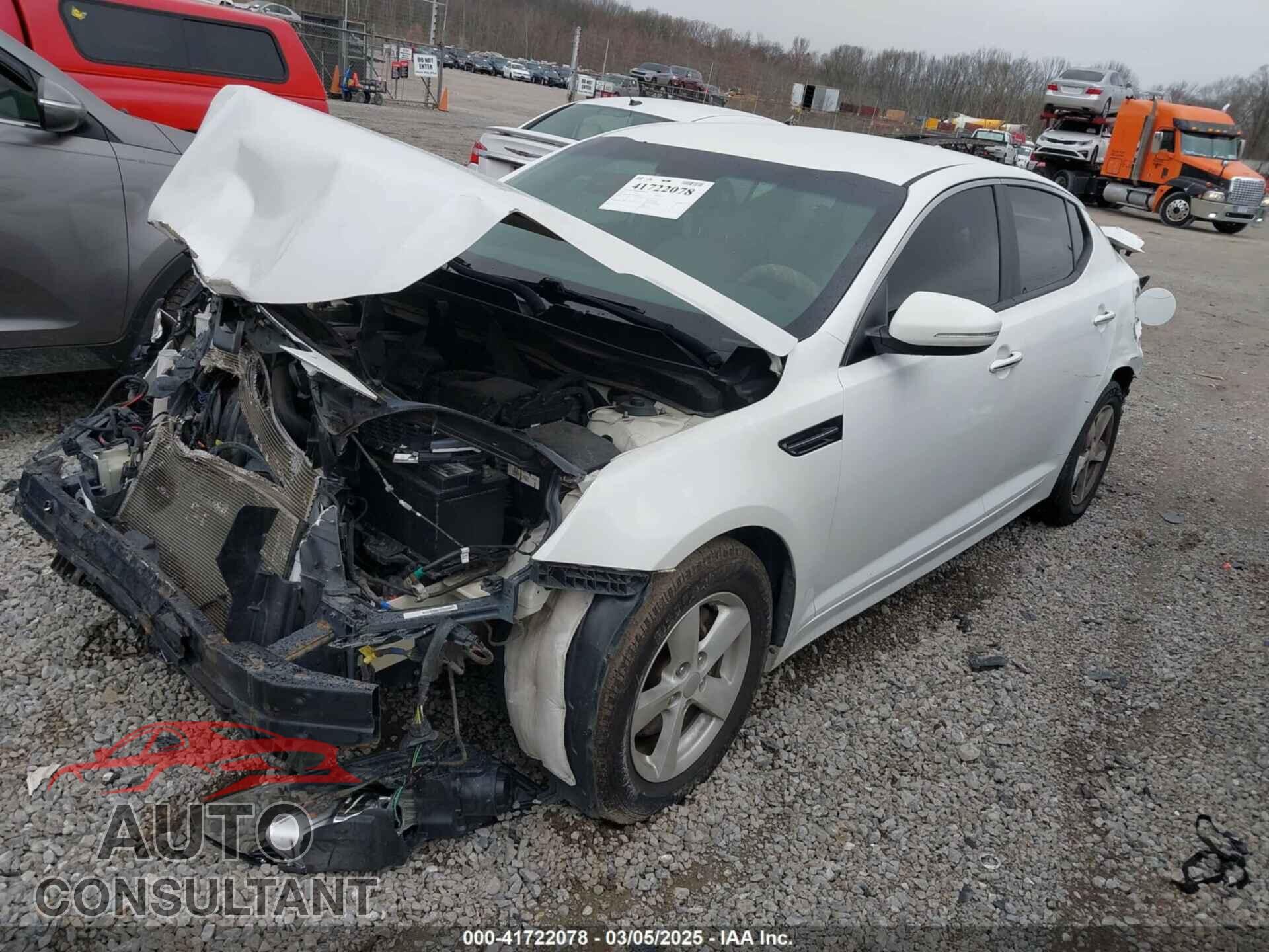 KIA OPTIMA 2015 - KNAGM4A75F5559638
