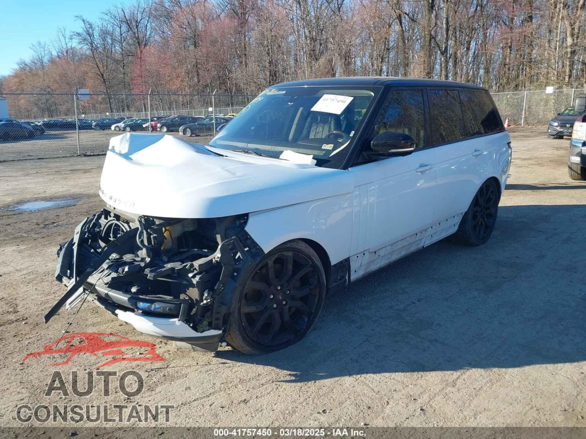 LAND ROVER RANGE ROVER 2015 - SALGS2TF5FA212540