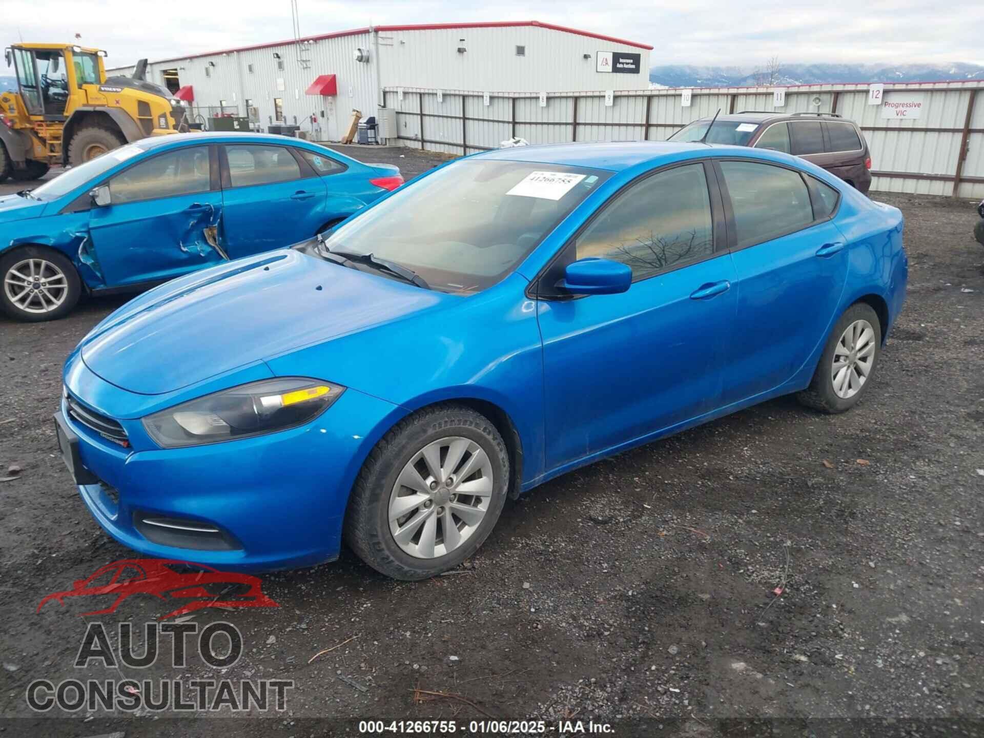 DODGE DART 2015 - 1C3CDFBB4FD351440