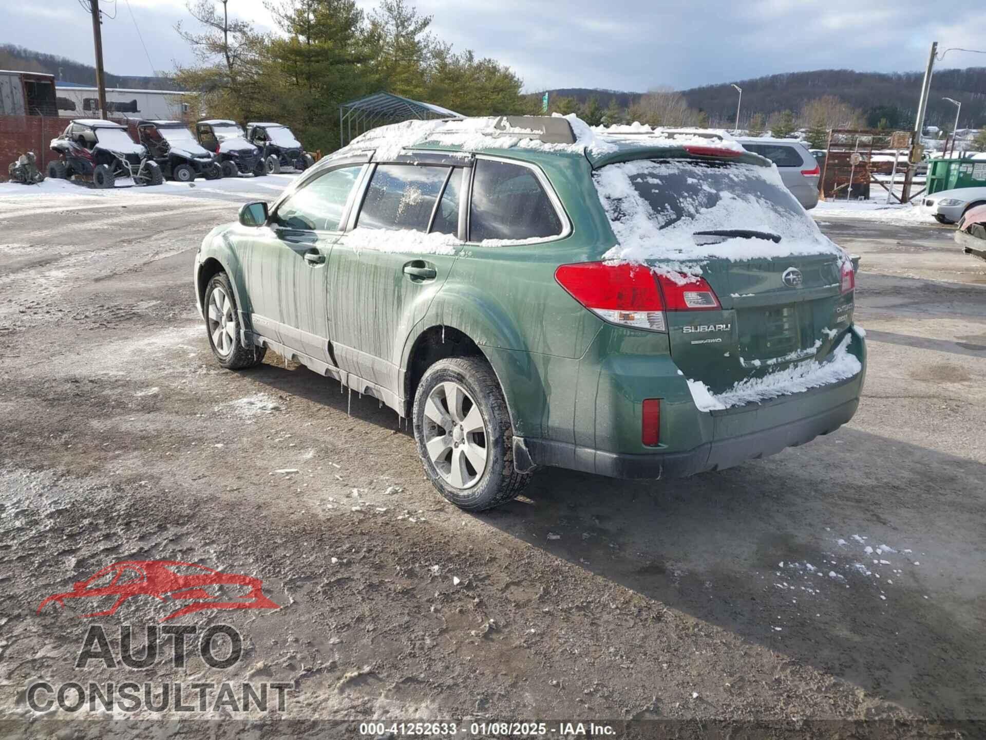 SUBARU OUTBACK 2011 - 4S4BRBCC0B3342173