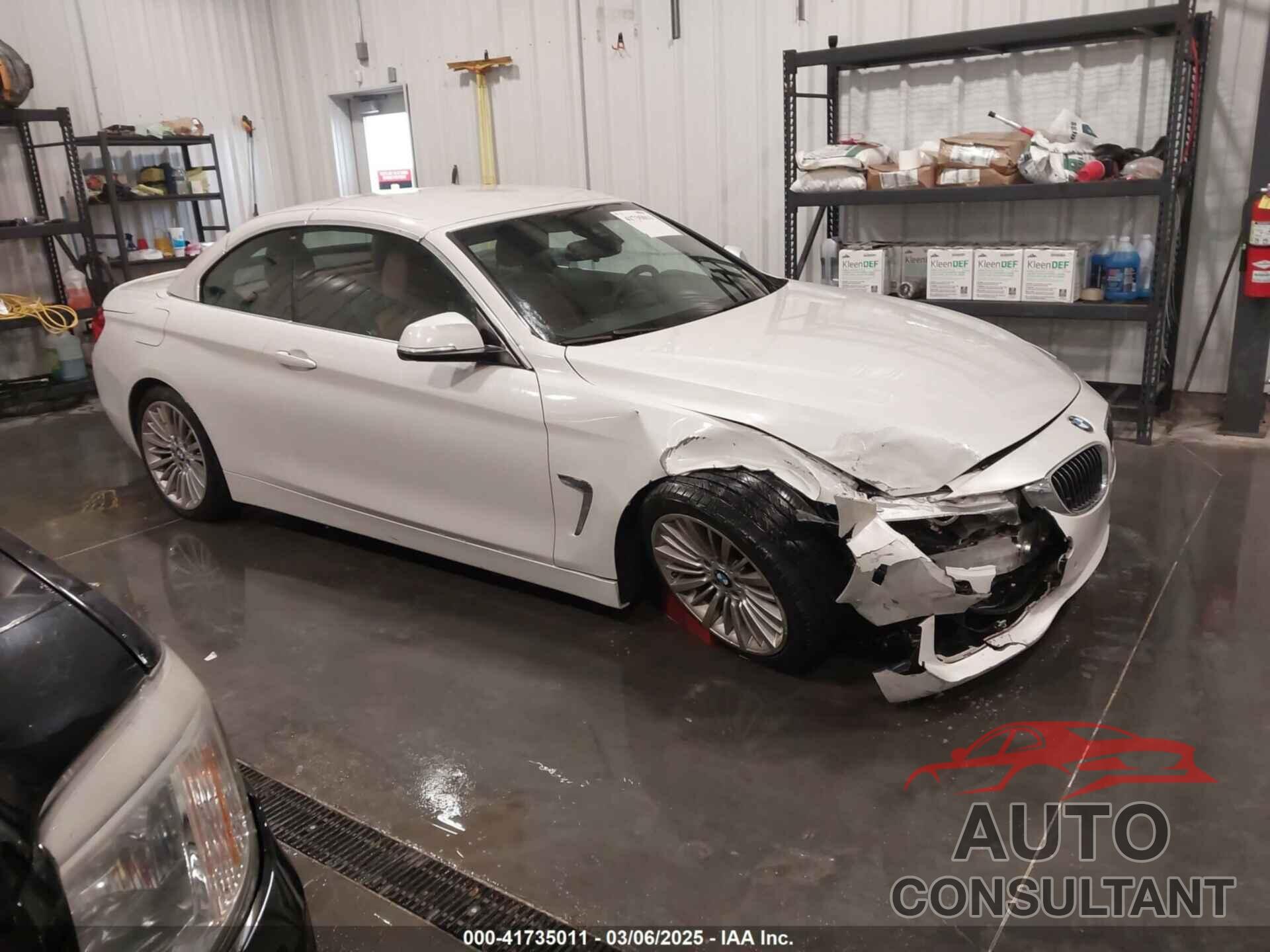 BMW 428I 2015 - WBA3V9C54F5A78206