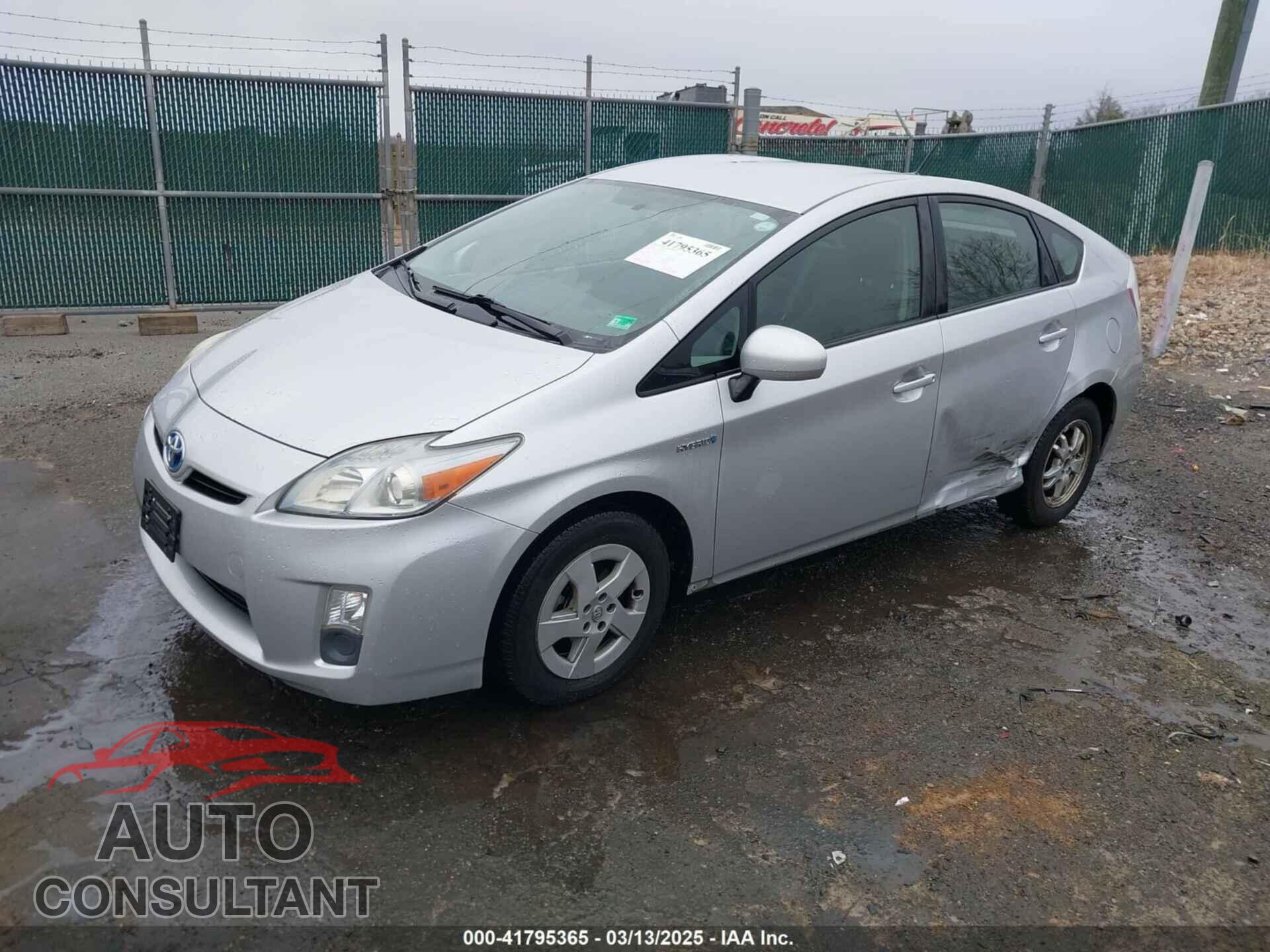 TOYOTA PRIUS 2010 - JTDKN3DU8A0228564