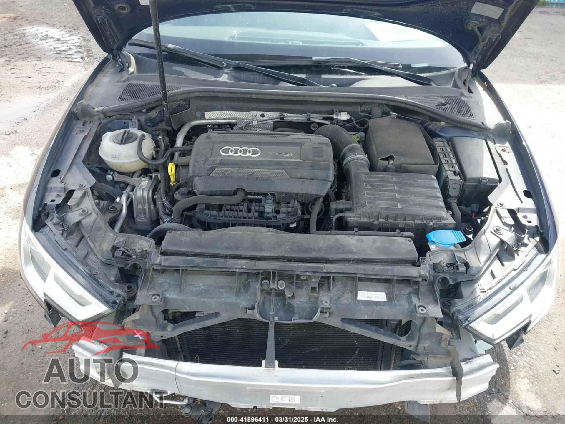 AUDI A3 2017 - WAUB8GFF2H1019545