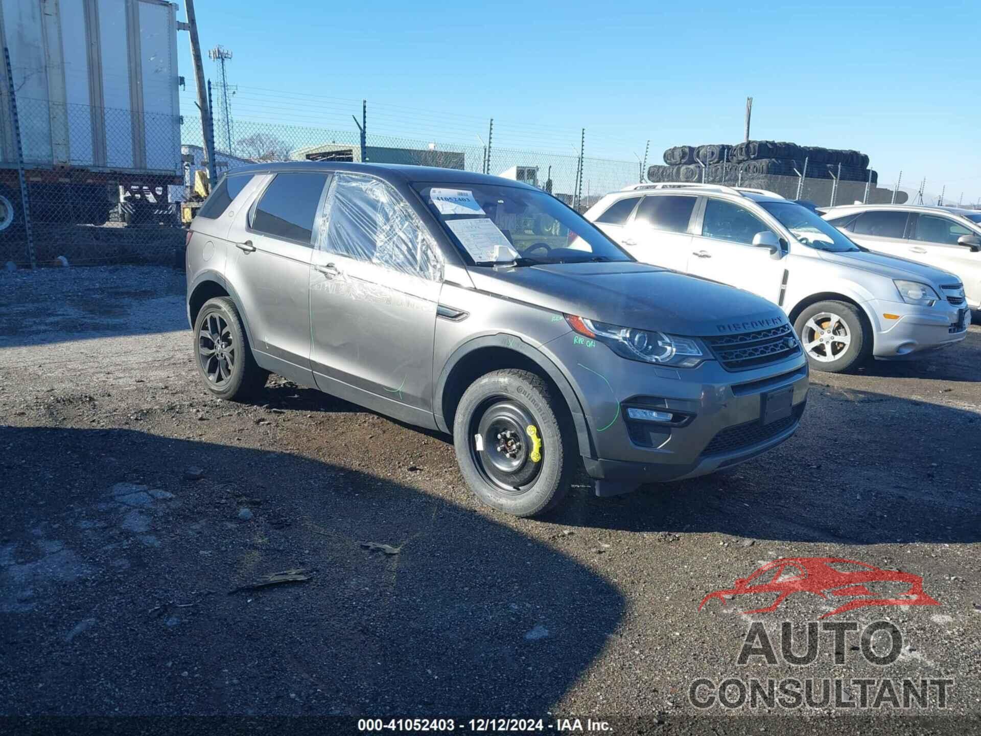 LAND ROVER DISCOVERY SPORT 2017 - SALCR2BG4HH694108