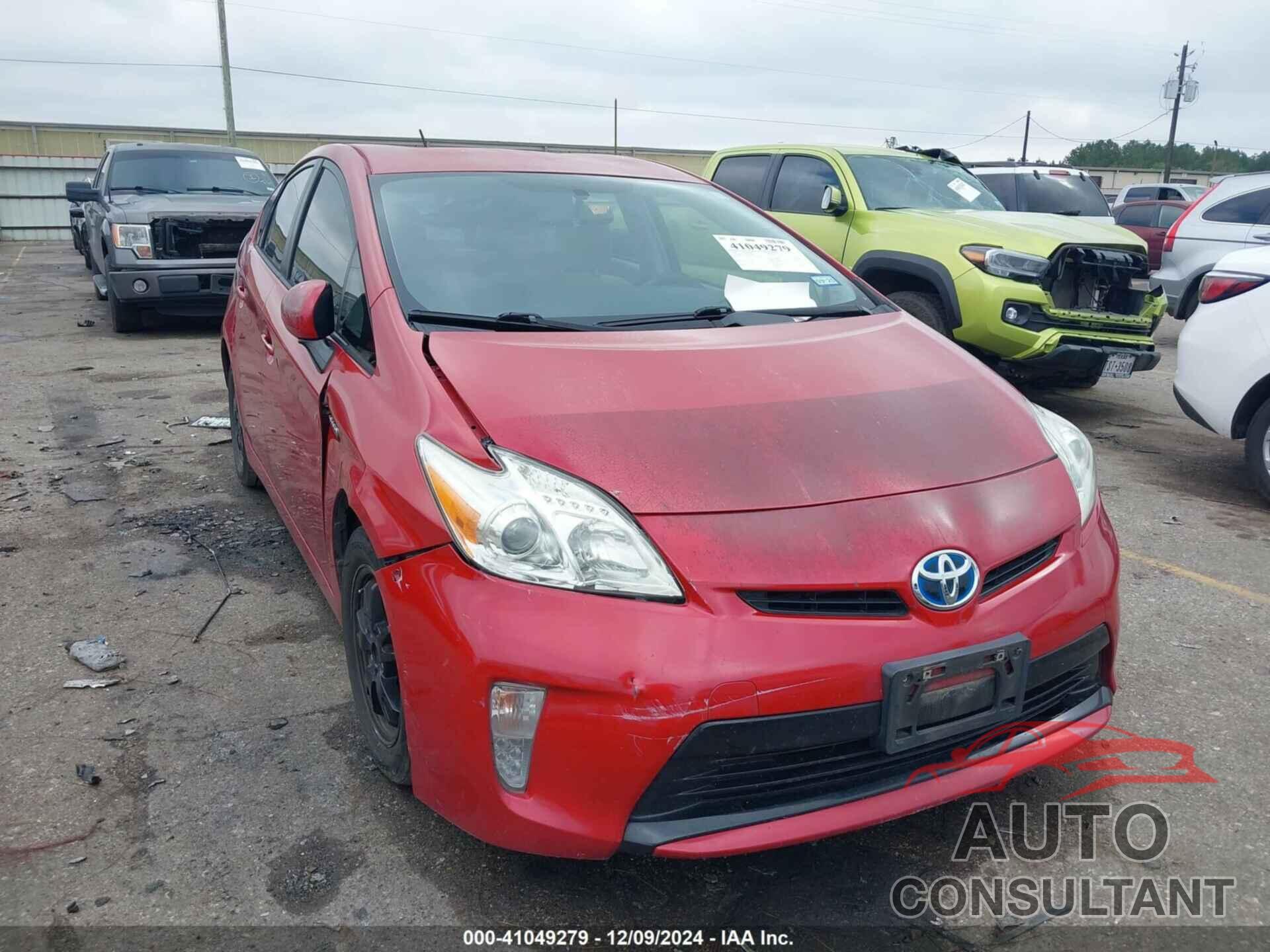 TOYOTA PRIUS 2014 - JTDKN3DU7E1760355