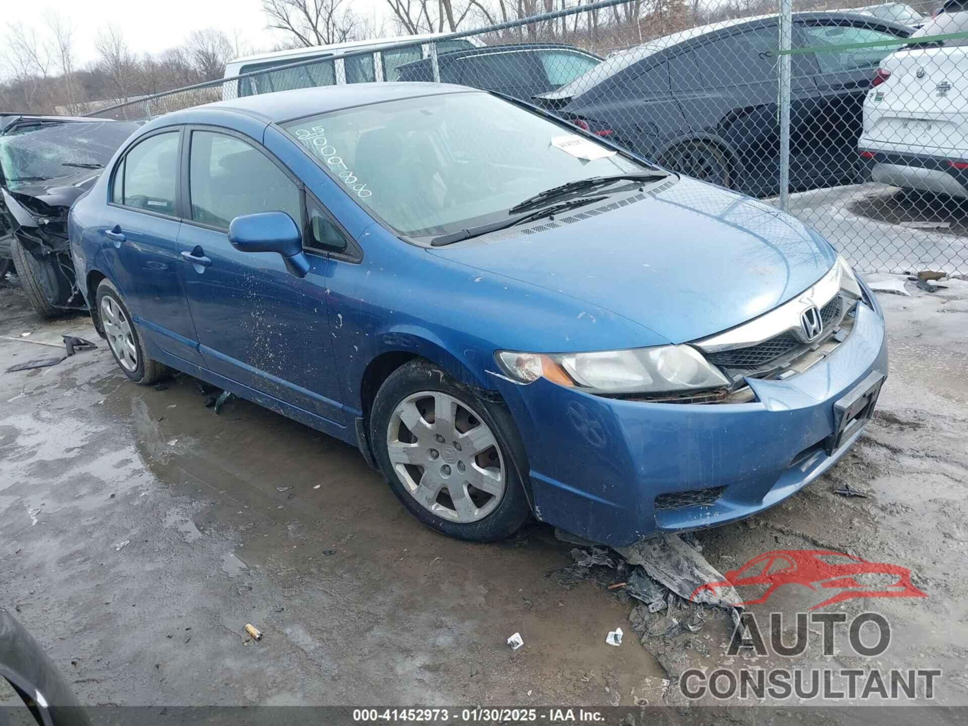 HONDA CIVIC 2009 - 19XFA16569E009662