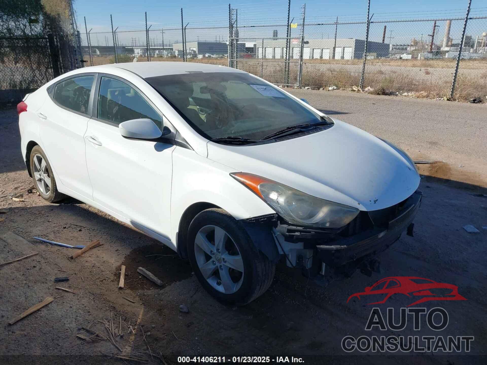 HYUNDAI ELANTRA 2013 - 5NPDH4AE7DH168528