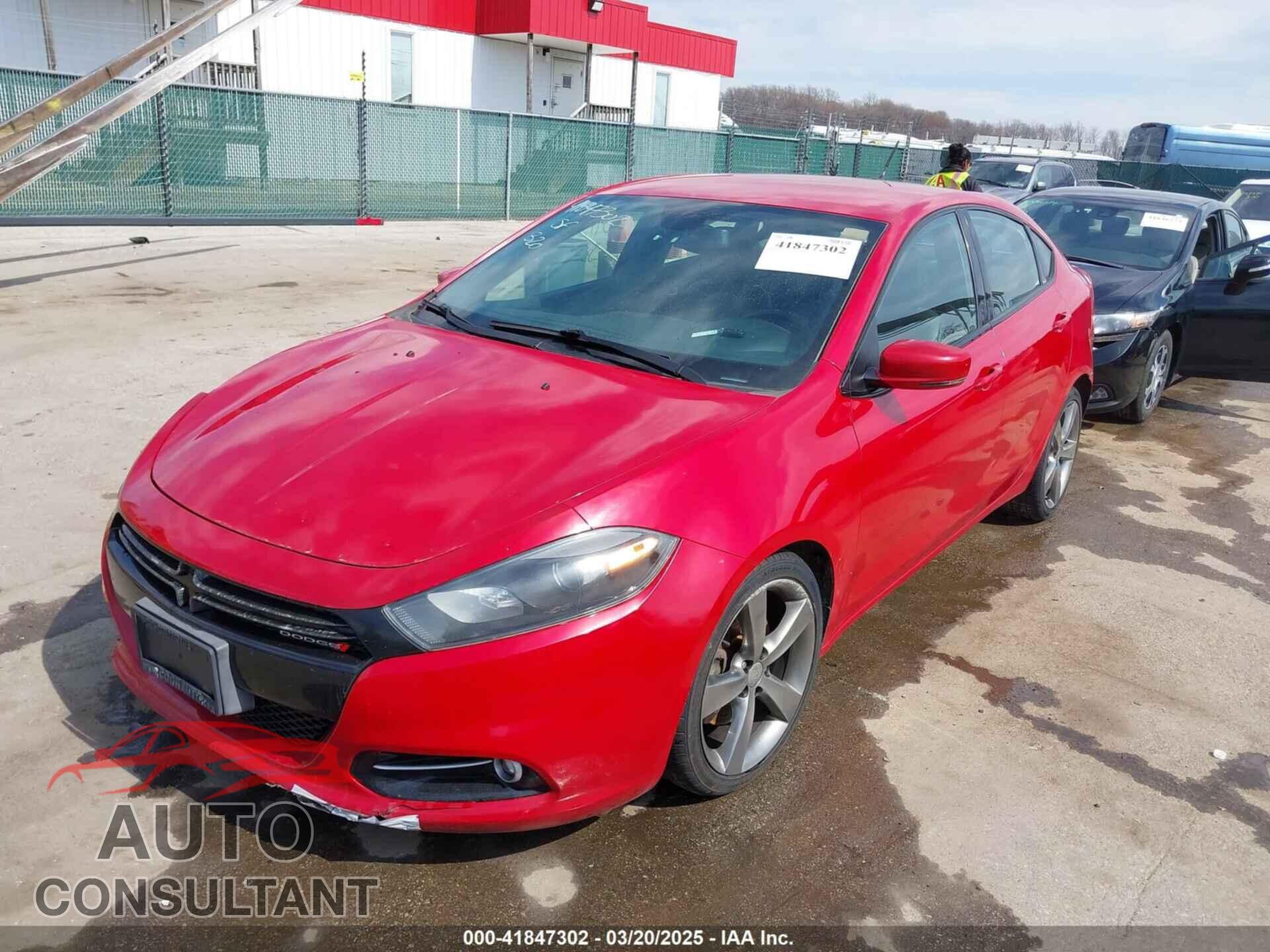 DODGE DART 2013 - 1C3CDFCB7DD329332