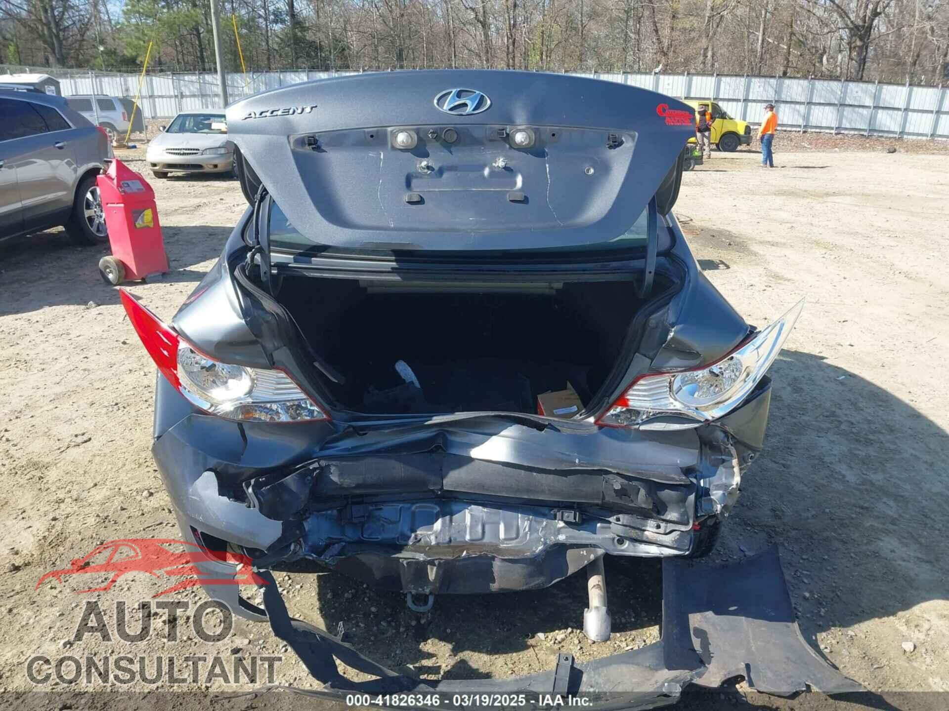 HYUNDAI ACCENT 2012 - KMHCT4AE9CU227945