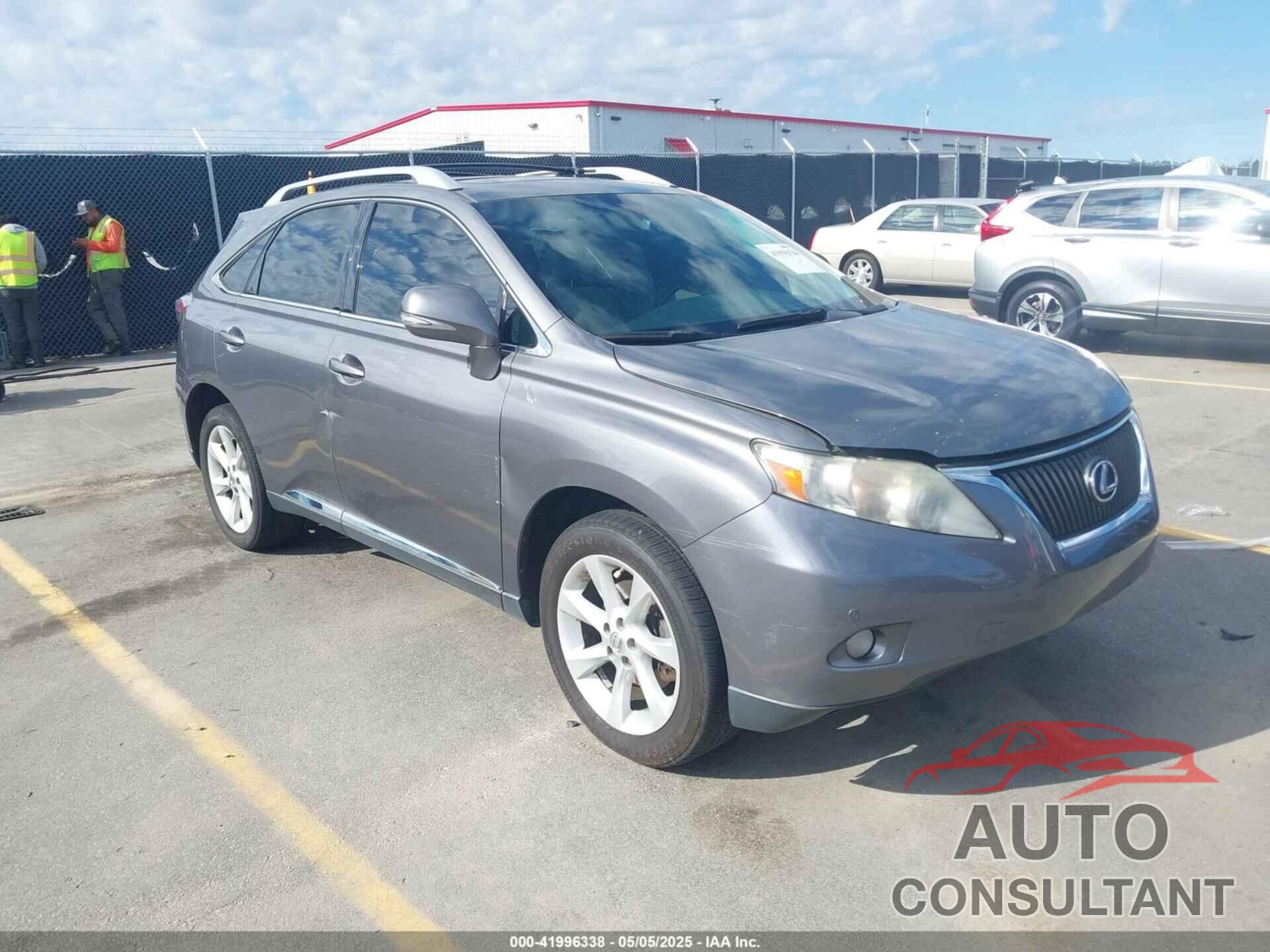 LEXUS RX 350 2012 - 2T2ZK1BA7CC085082