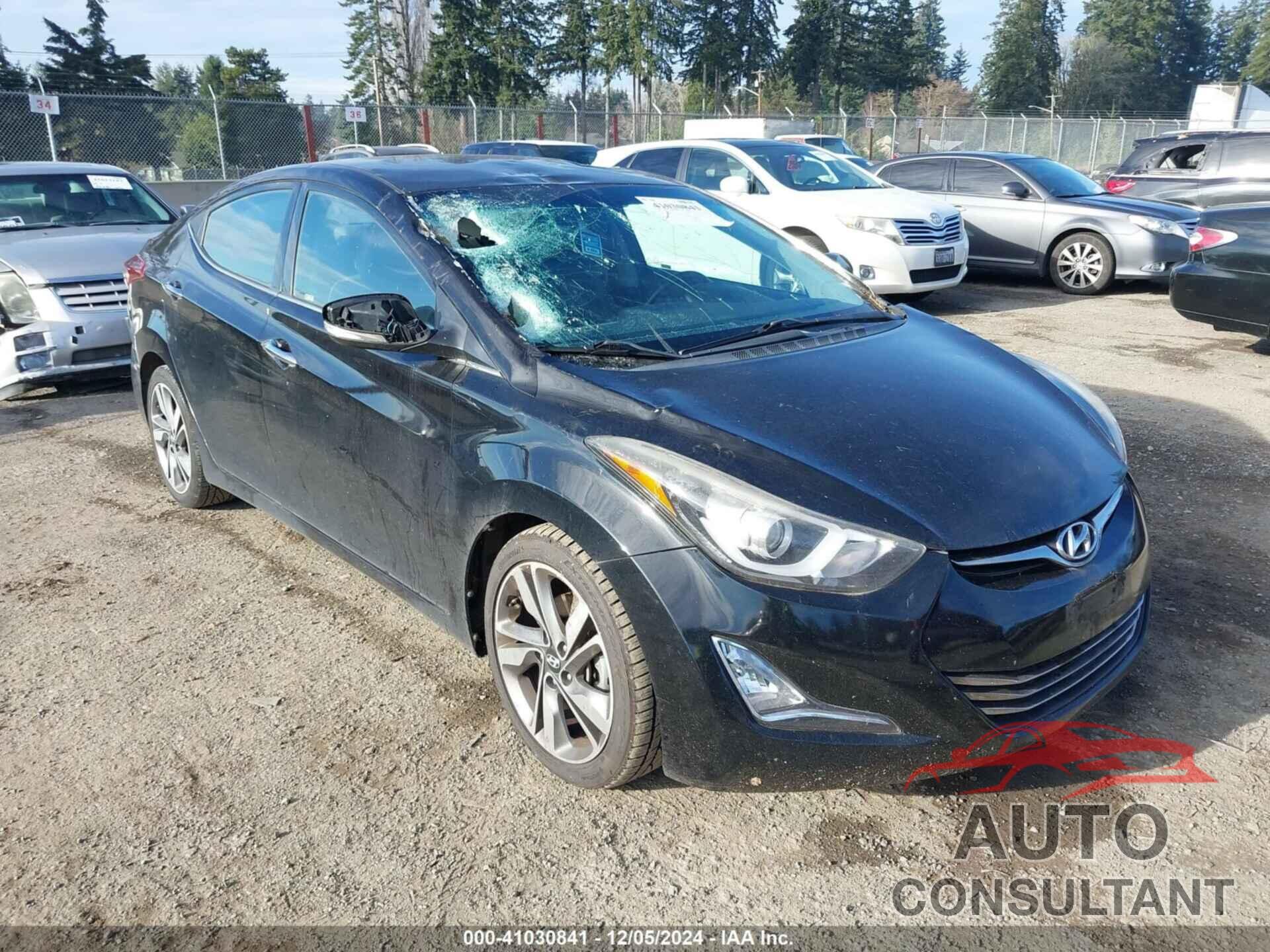 HYUNDAI ELANTRA 2014 - 5NPDH4AE4EH508798