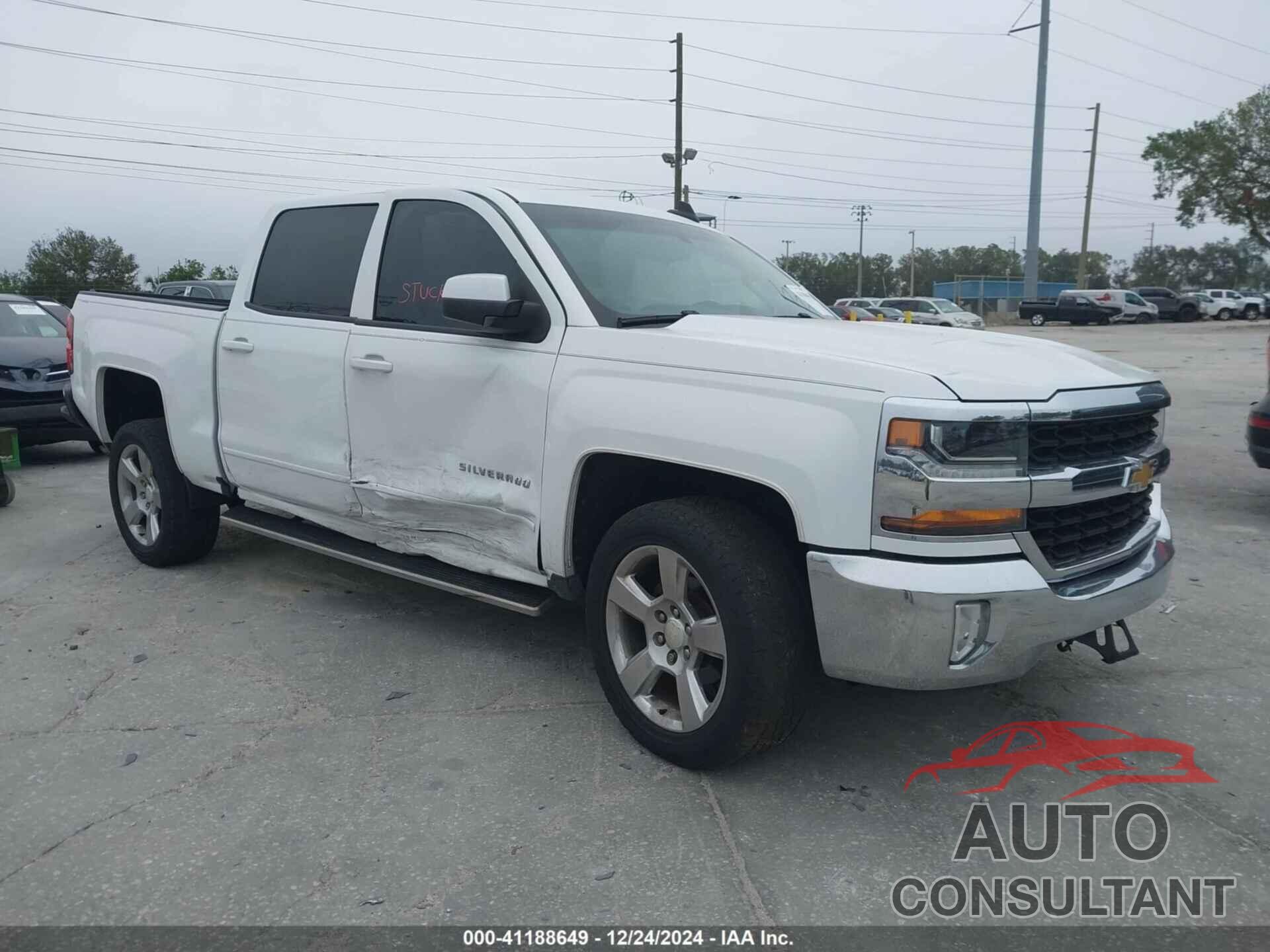 CHEVROLET SILVERADO 1500 2017 - 3GCPCREC1HG366795