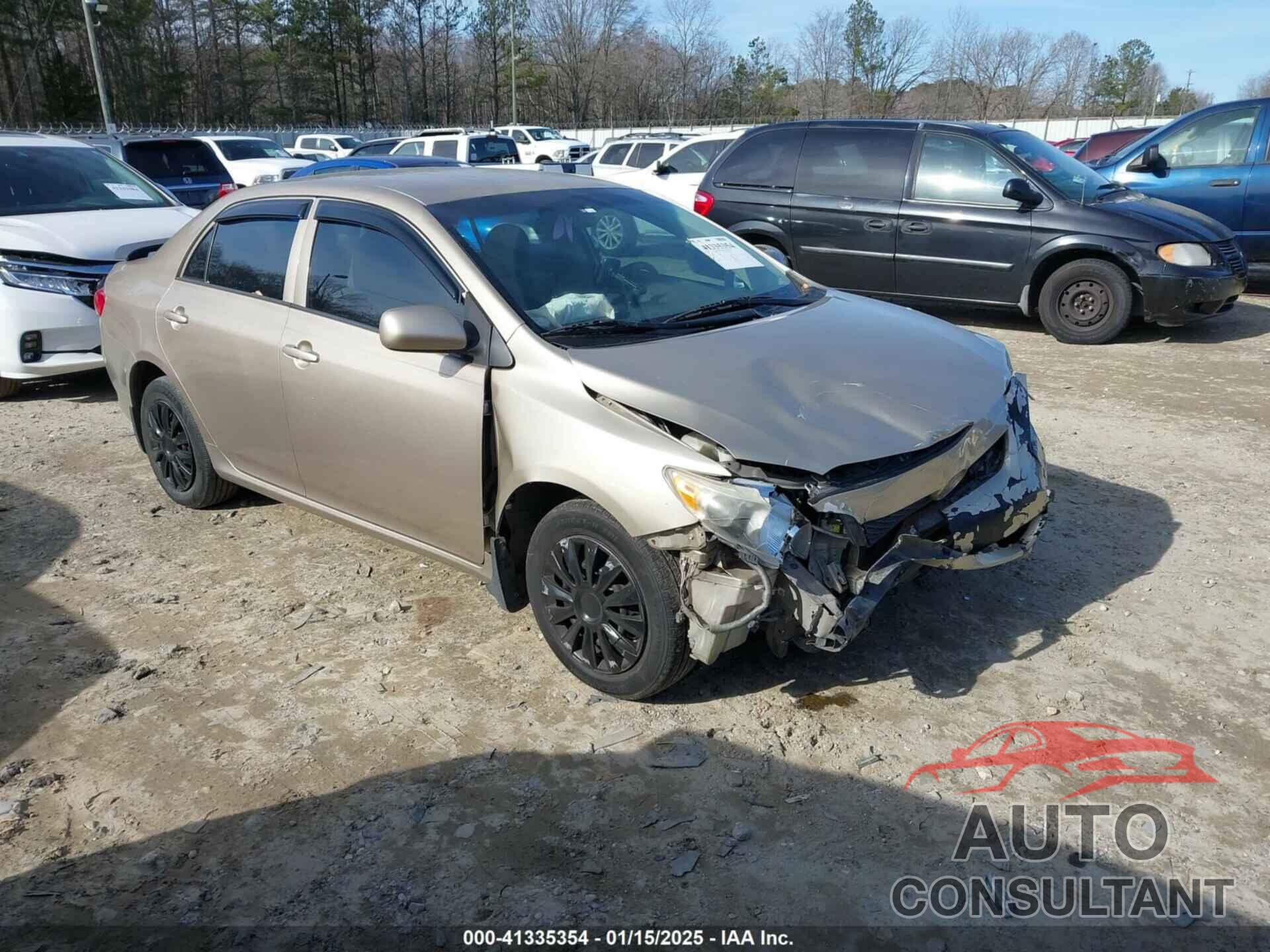 TOYOTA COROLLA 2009 - 1NXBU40E29Z096893