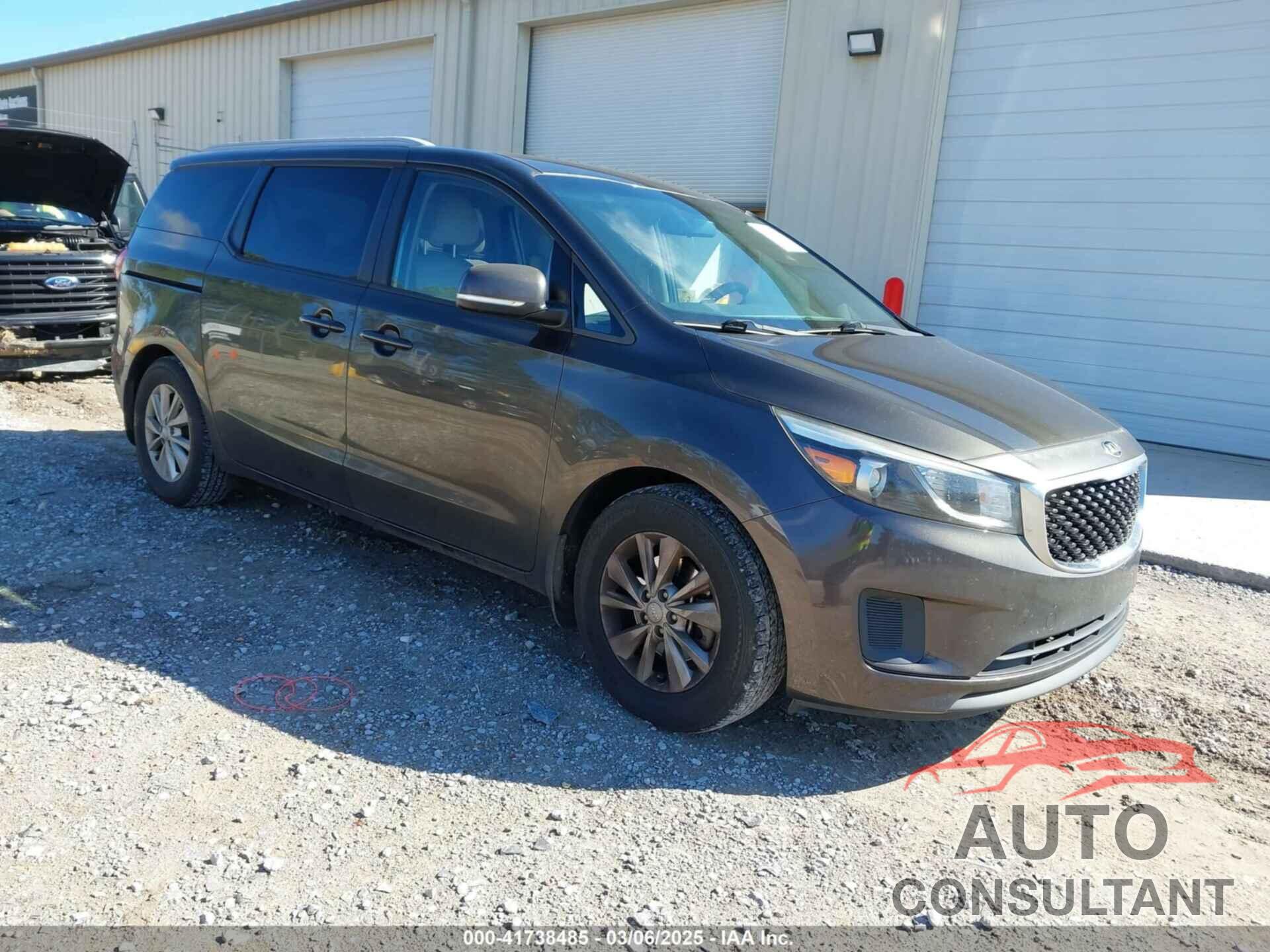 KIA SEDONA 2016 - KNDMB5C10G6202065