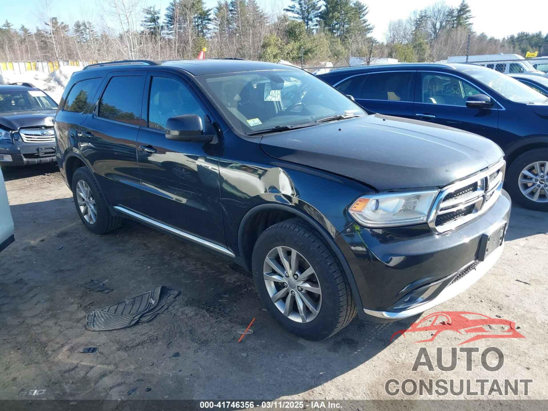 DODGE DURANGO 2017 - 1C4RDJAG0HC627305