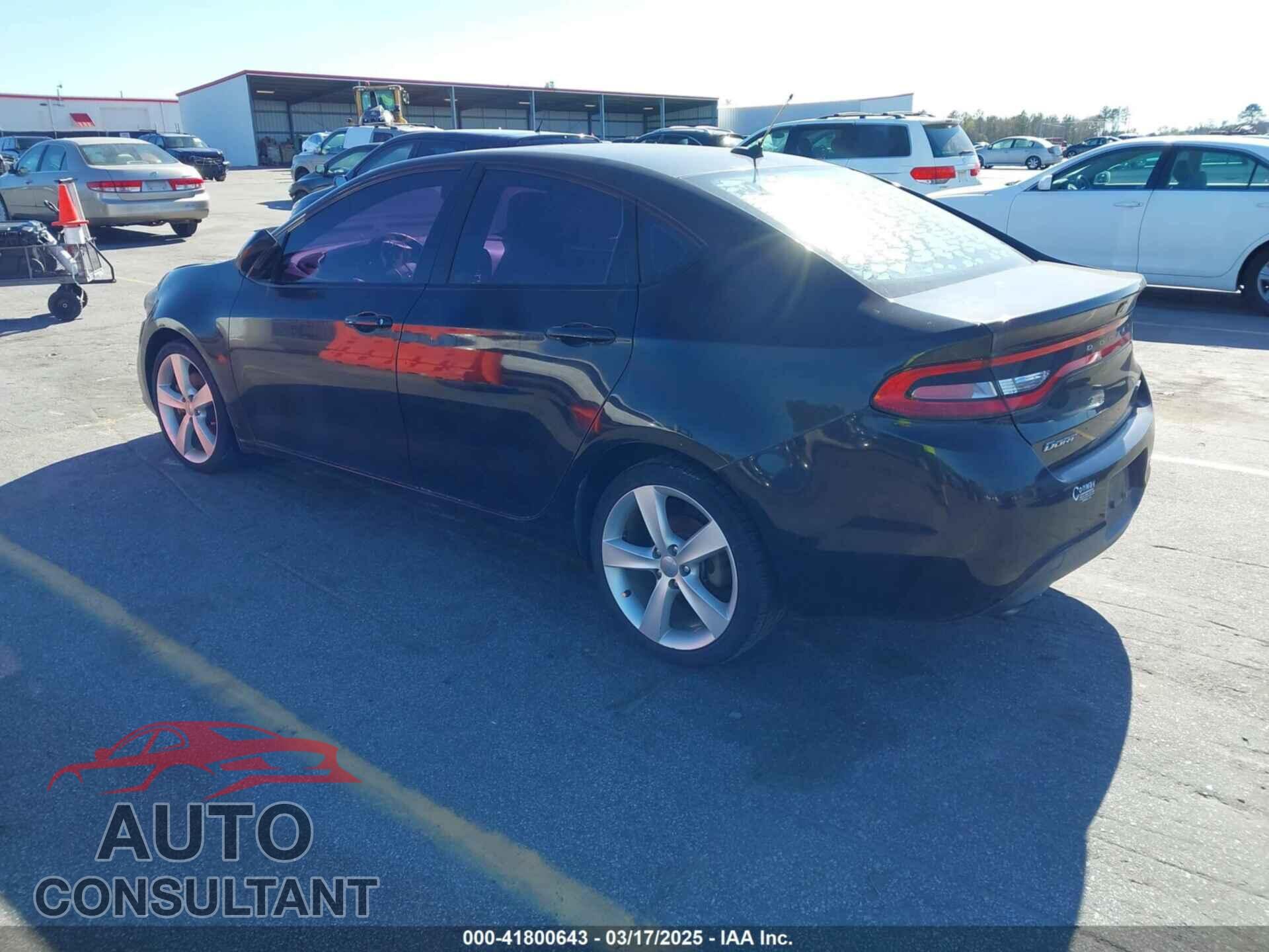 DODGE DART 2015 - 1C3CDFEB2FD252689