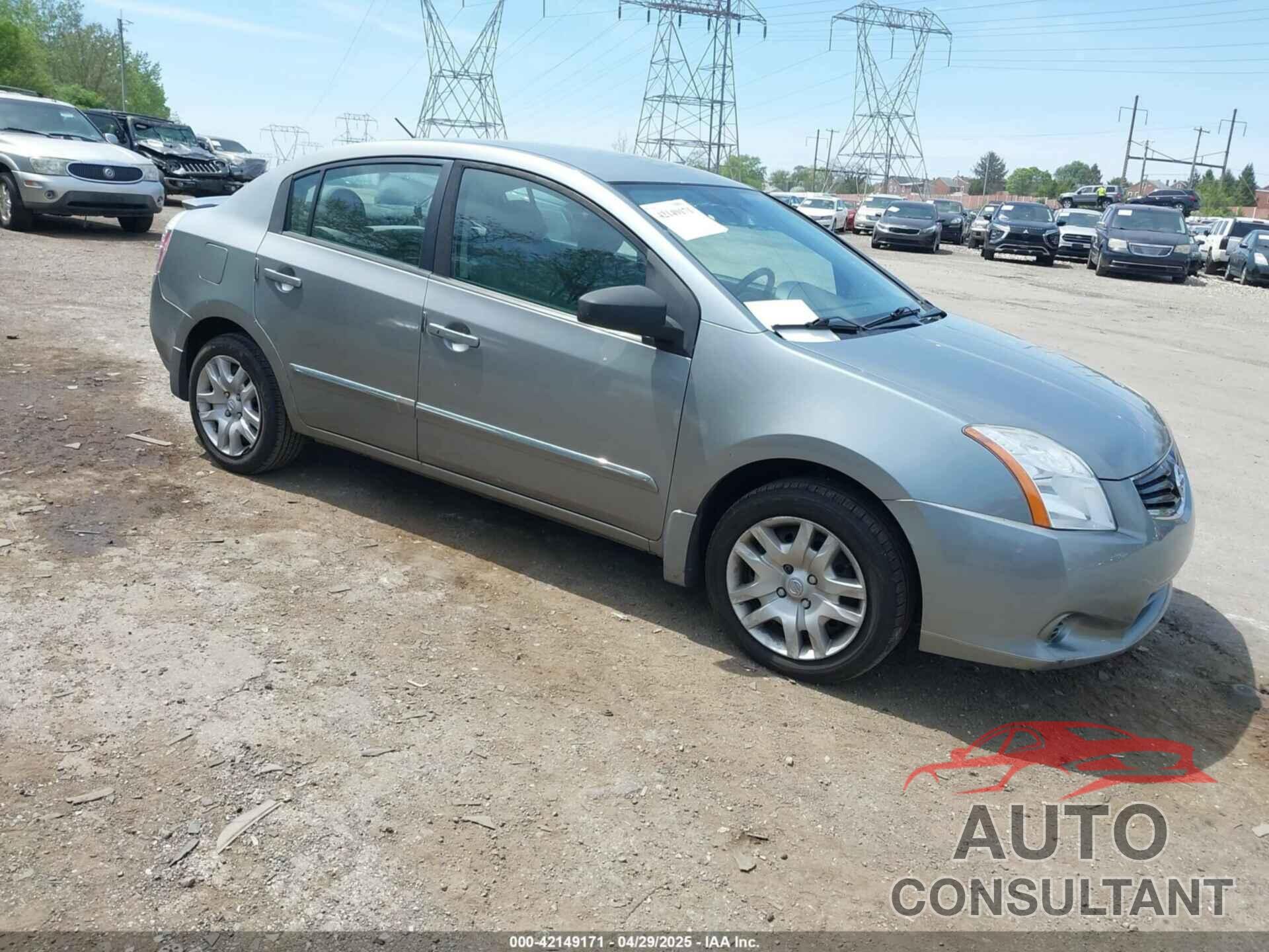 NISSAN SENTRA 2012 - 3N1AB6APXCL774540
