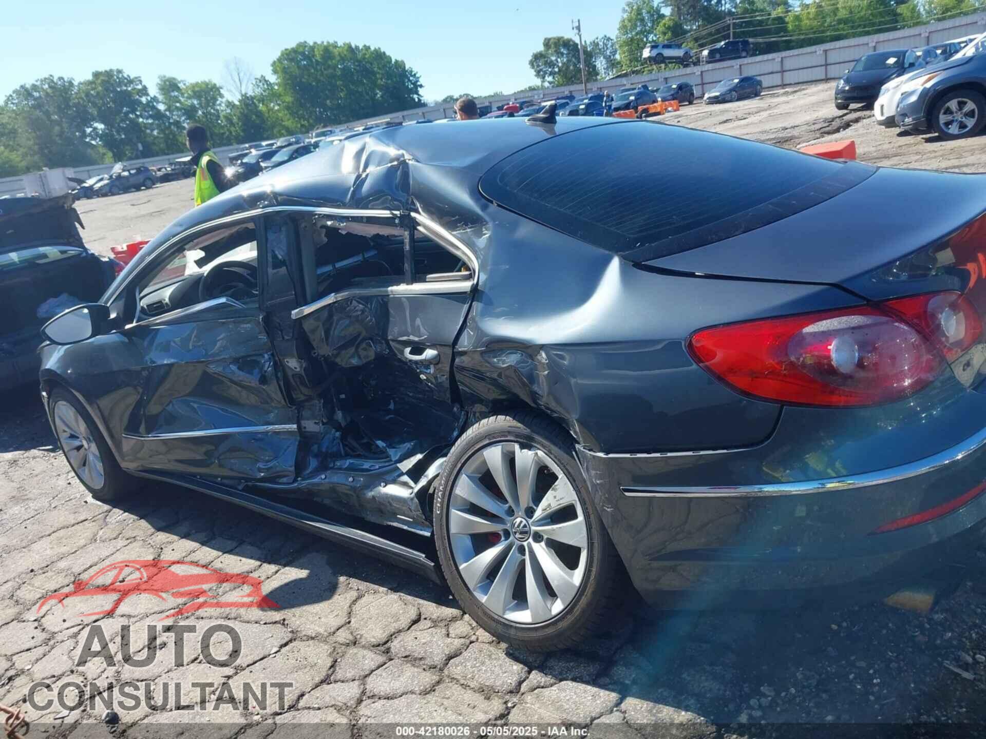 VOLKSWAGEN CC 2012 - WVWMP7AN6CE507945