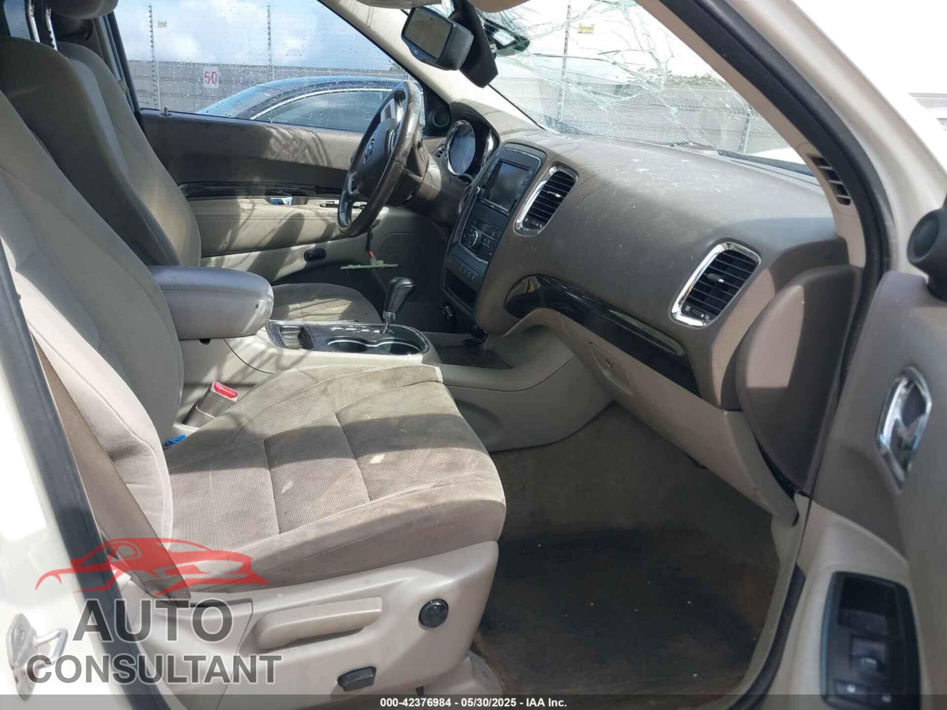 DODGE DURANGO 2011 - 1D4RE4GGXBC742347
