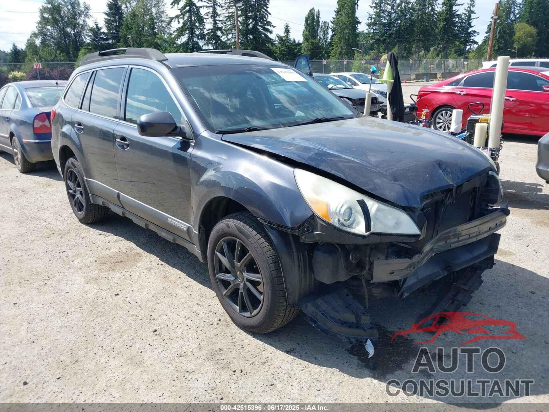SUBARU OUTBACK 2012 - 4S4BRBCCXC3286681