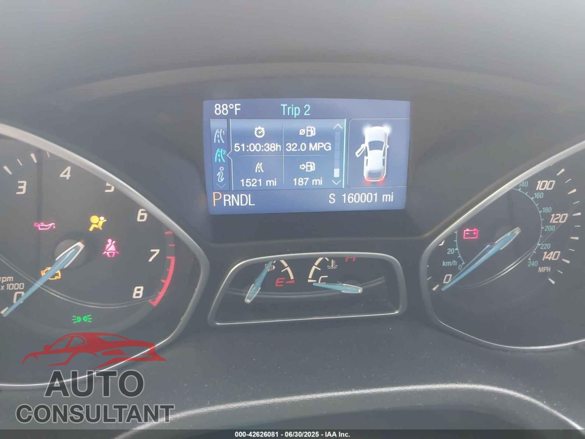 FORD FOCUS 2014 - 1FADP3F22EL347350