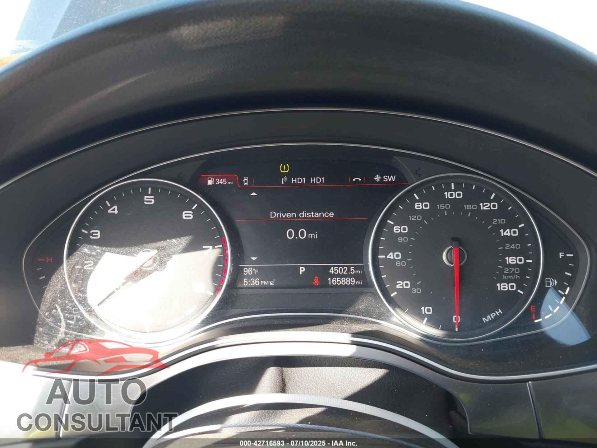 AUDI A6 2017 - WAUC8AFC6HN016065