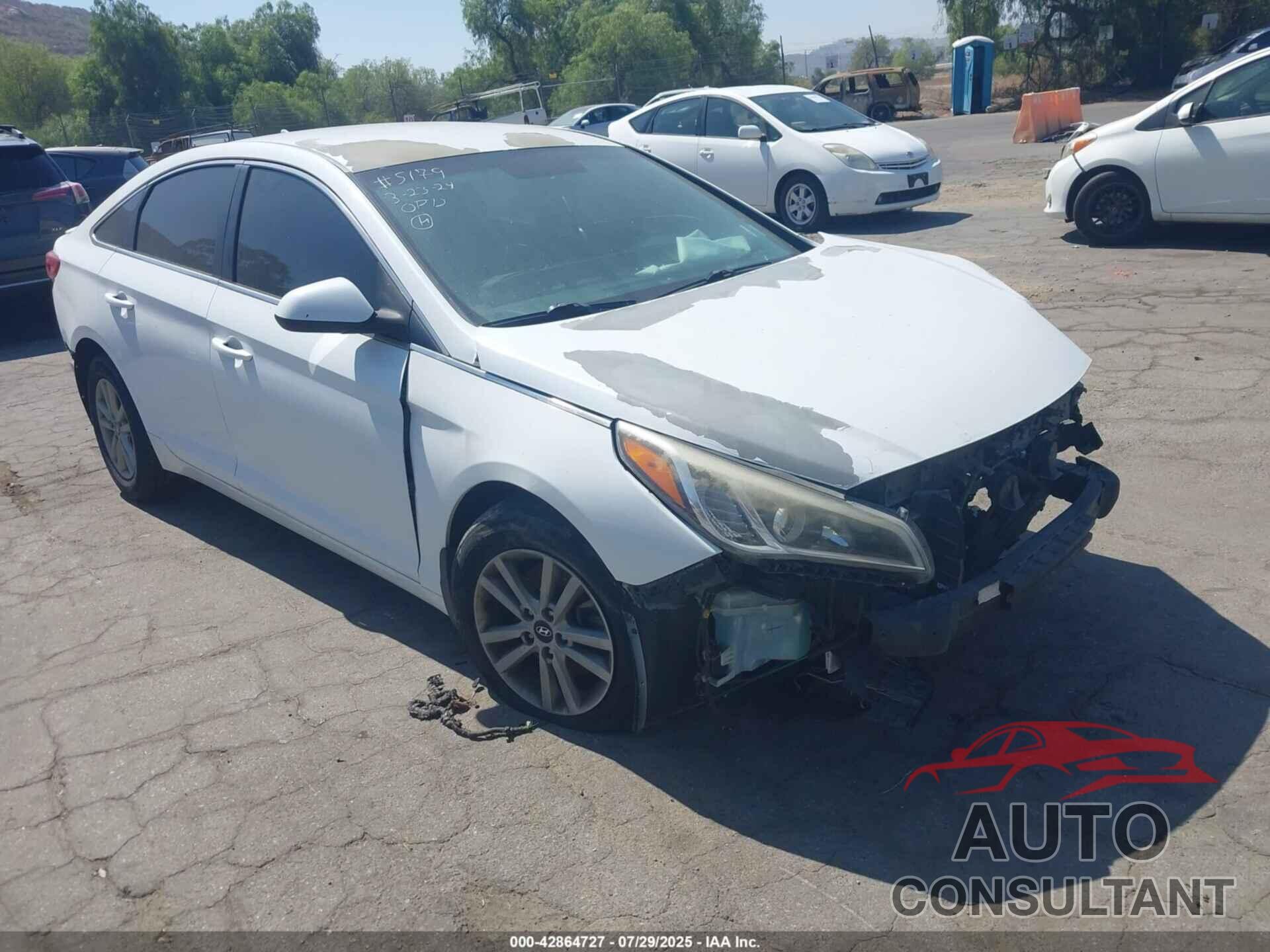 HYUNDAI SONATA 2015 - 5NPE24AF8FH187008
