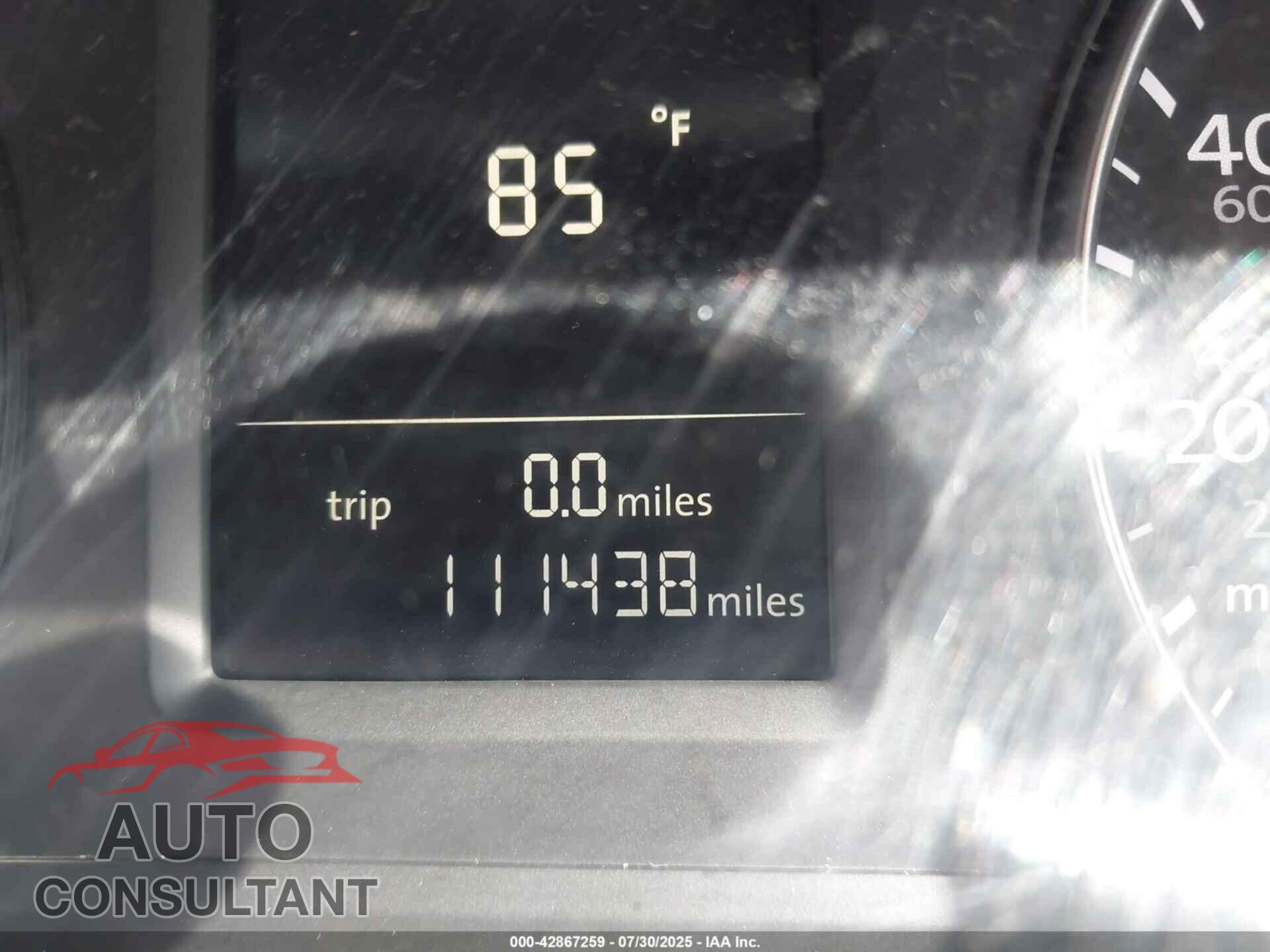 VOLKSWAGEN PASSAT 2013 - 1VWAP7A38DC036103