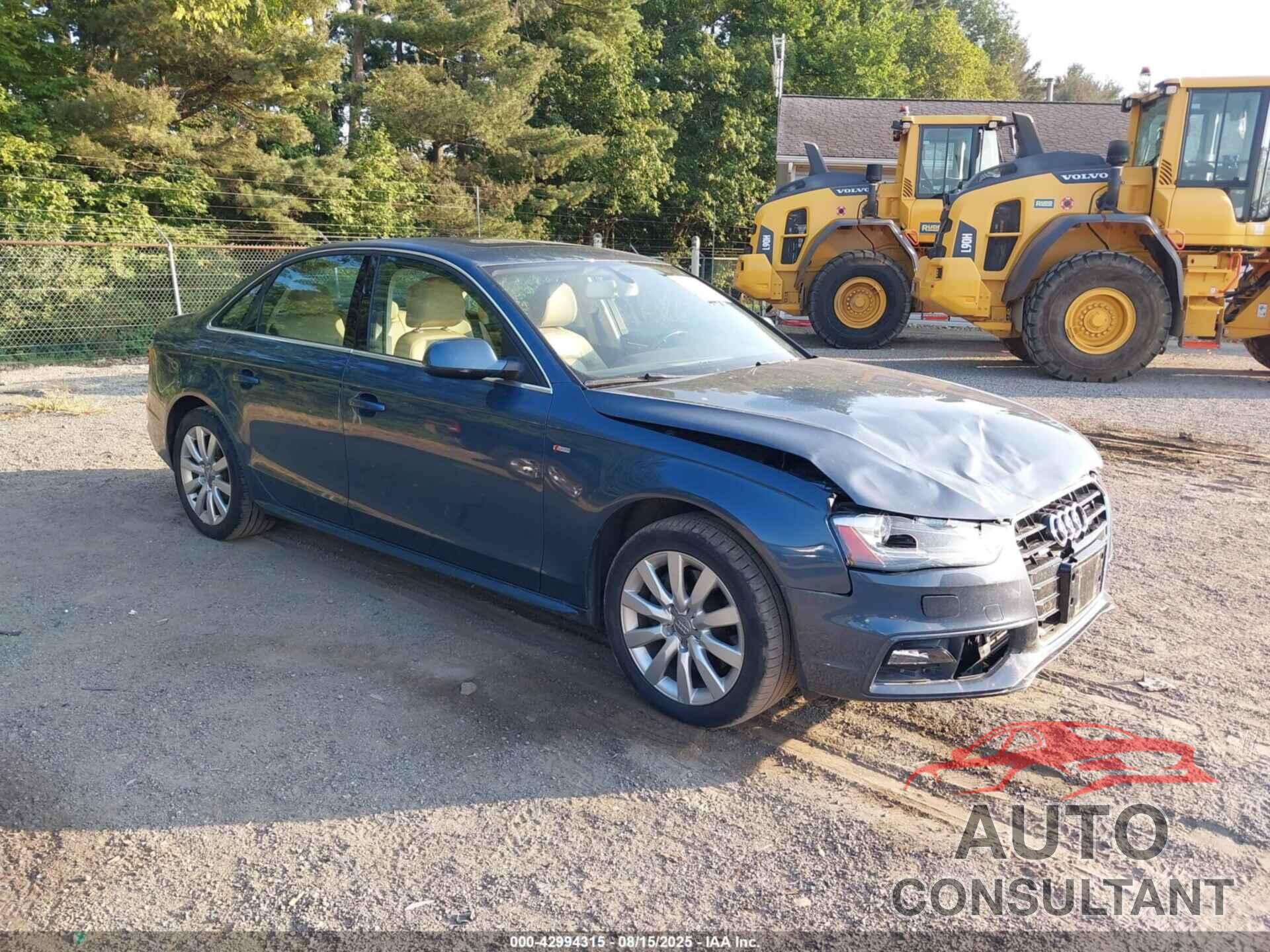 AUDI A4 2015 - WAUBFAFL3FN034649
