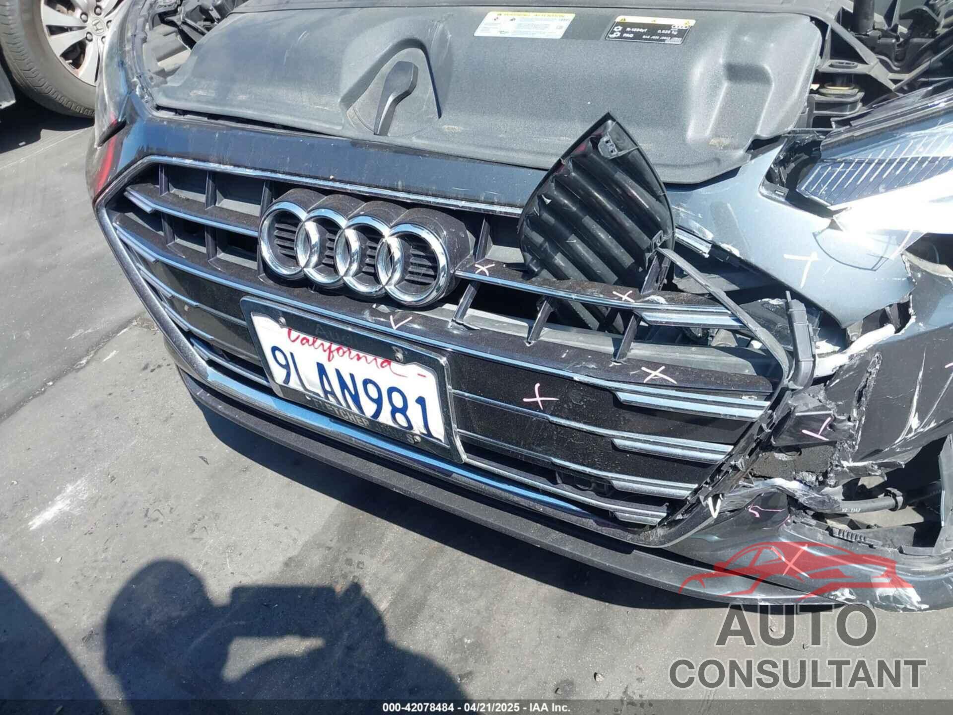 AUDI A4 2020 - WAUGMAF46LN004092