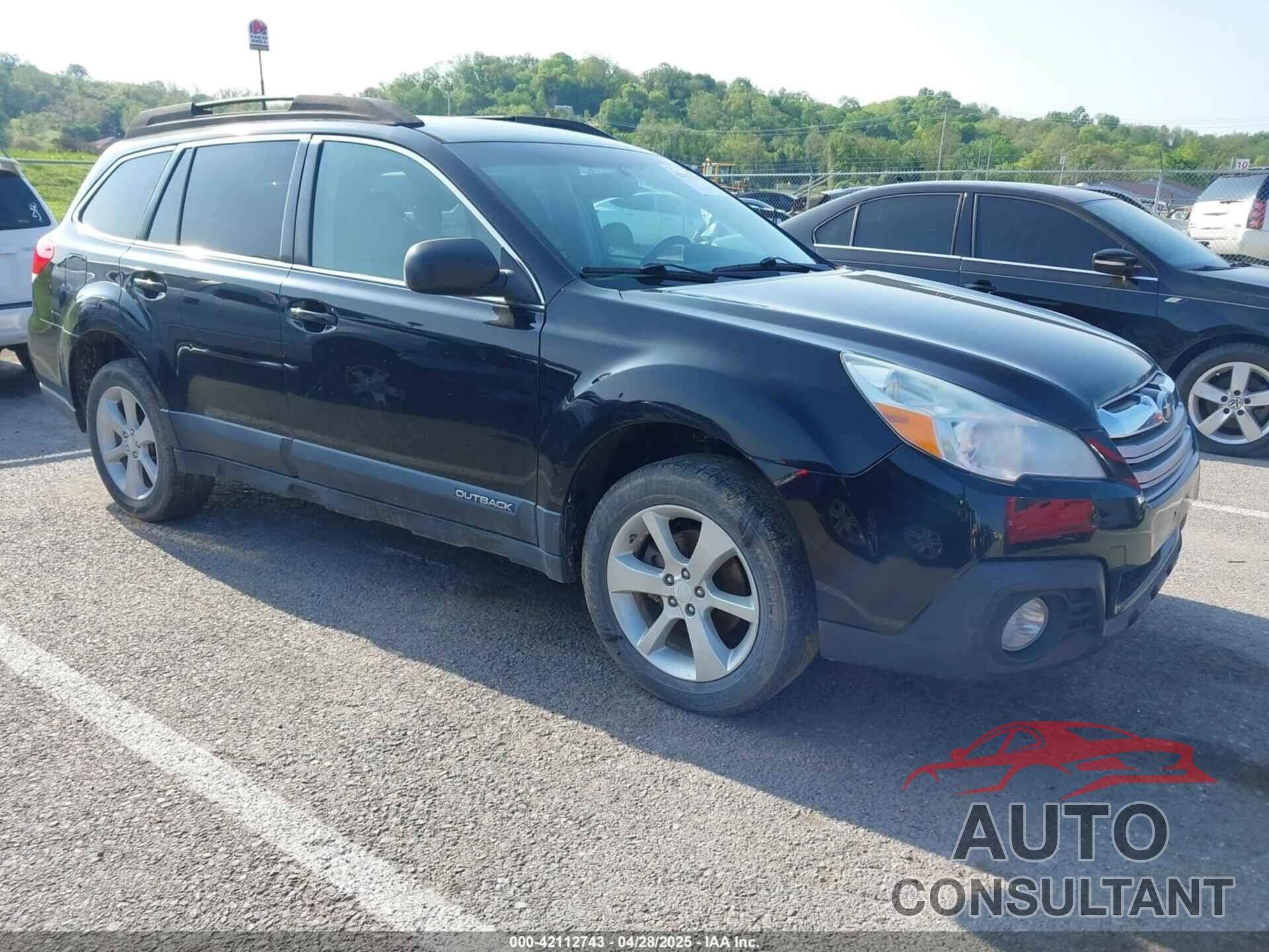 SUBARU OUTBACK 2014 - 4S4BRCDC9E3307592
