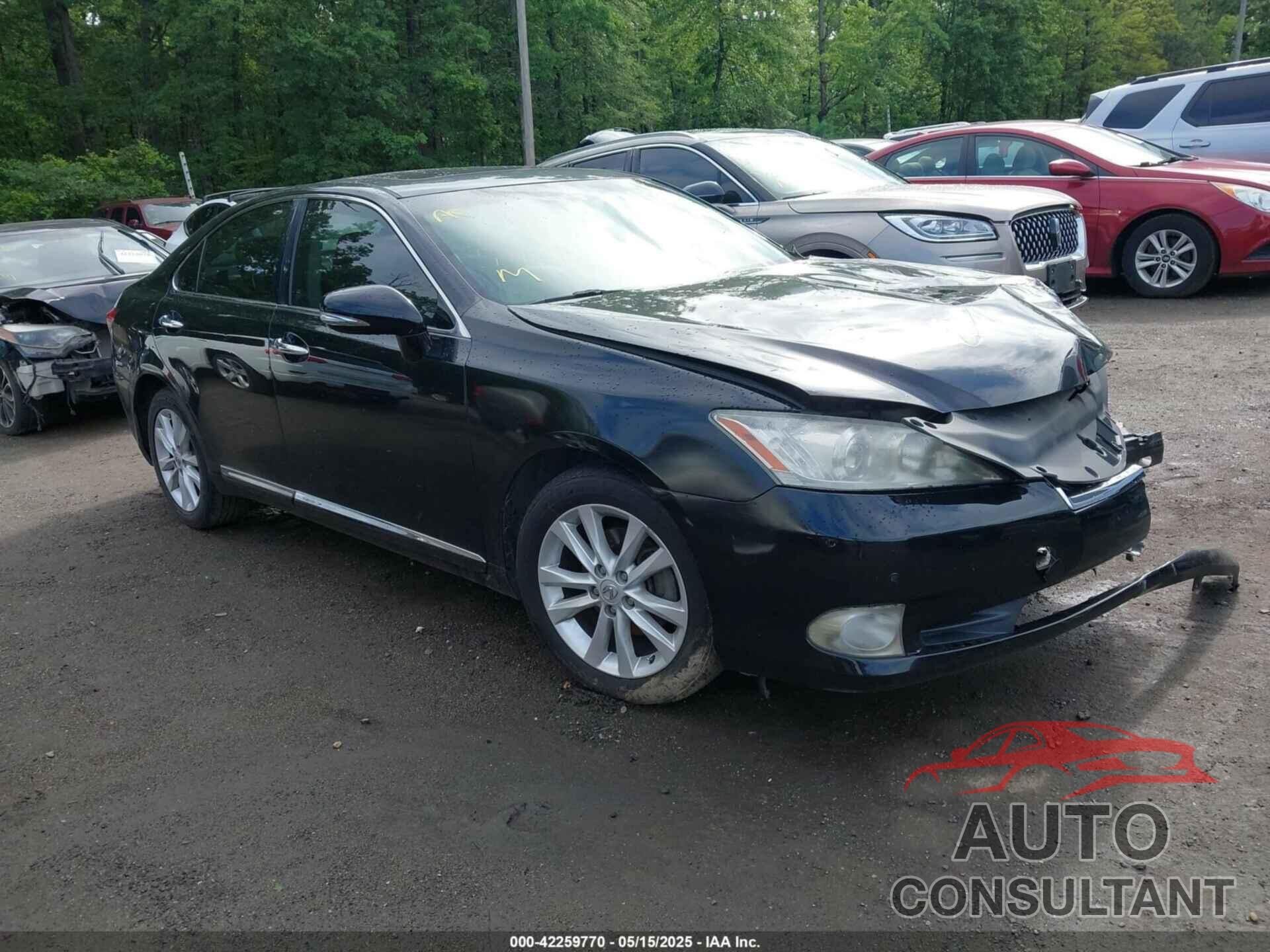 LEXUS ES 350 2010 - JTHBK1EG1A2407229