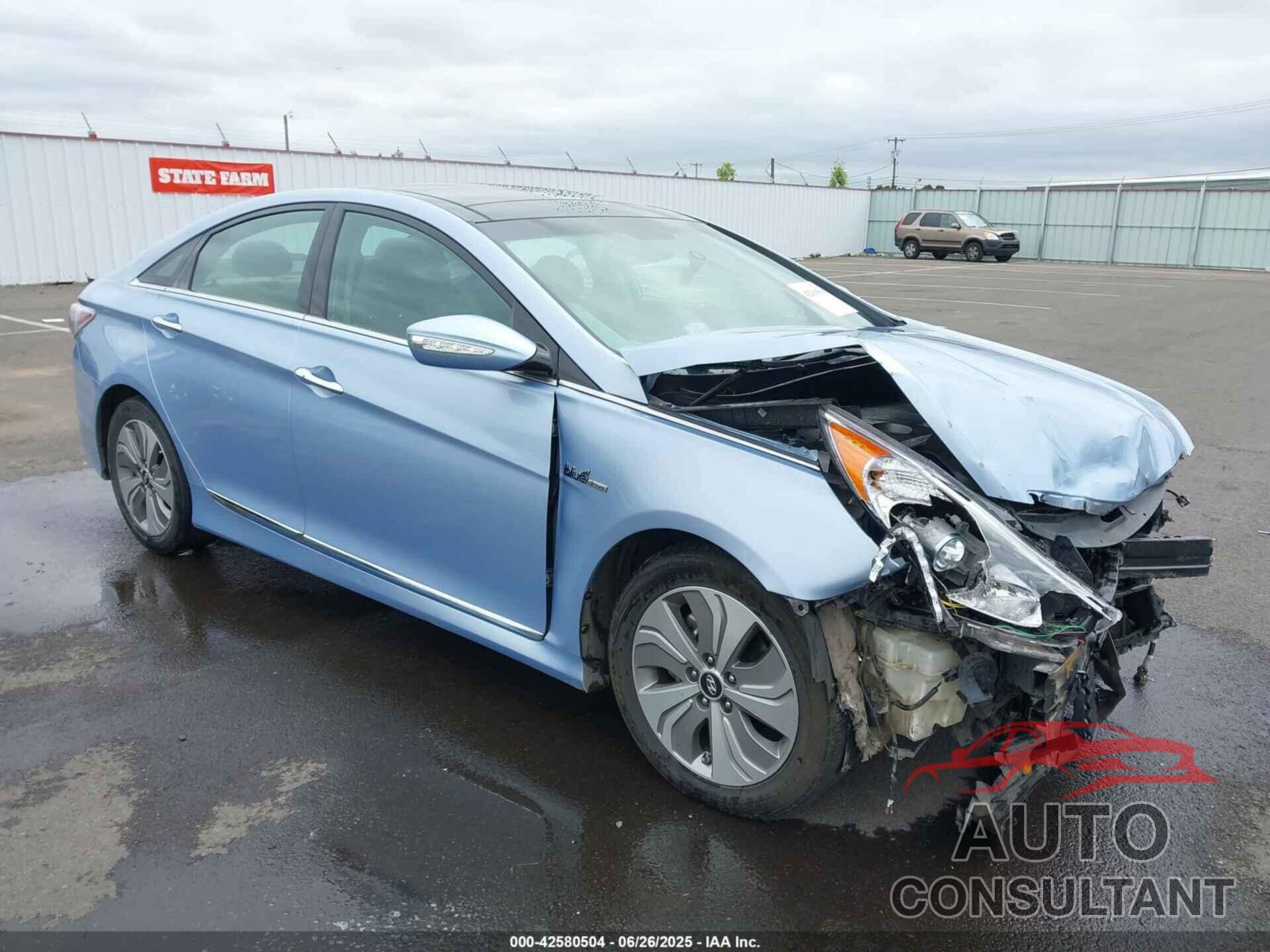 HYUNDAI SONATA HYBRID 2015 - KMHEC4A45FA136354