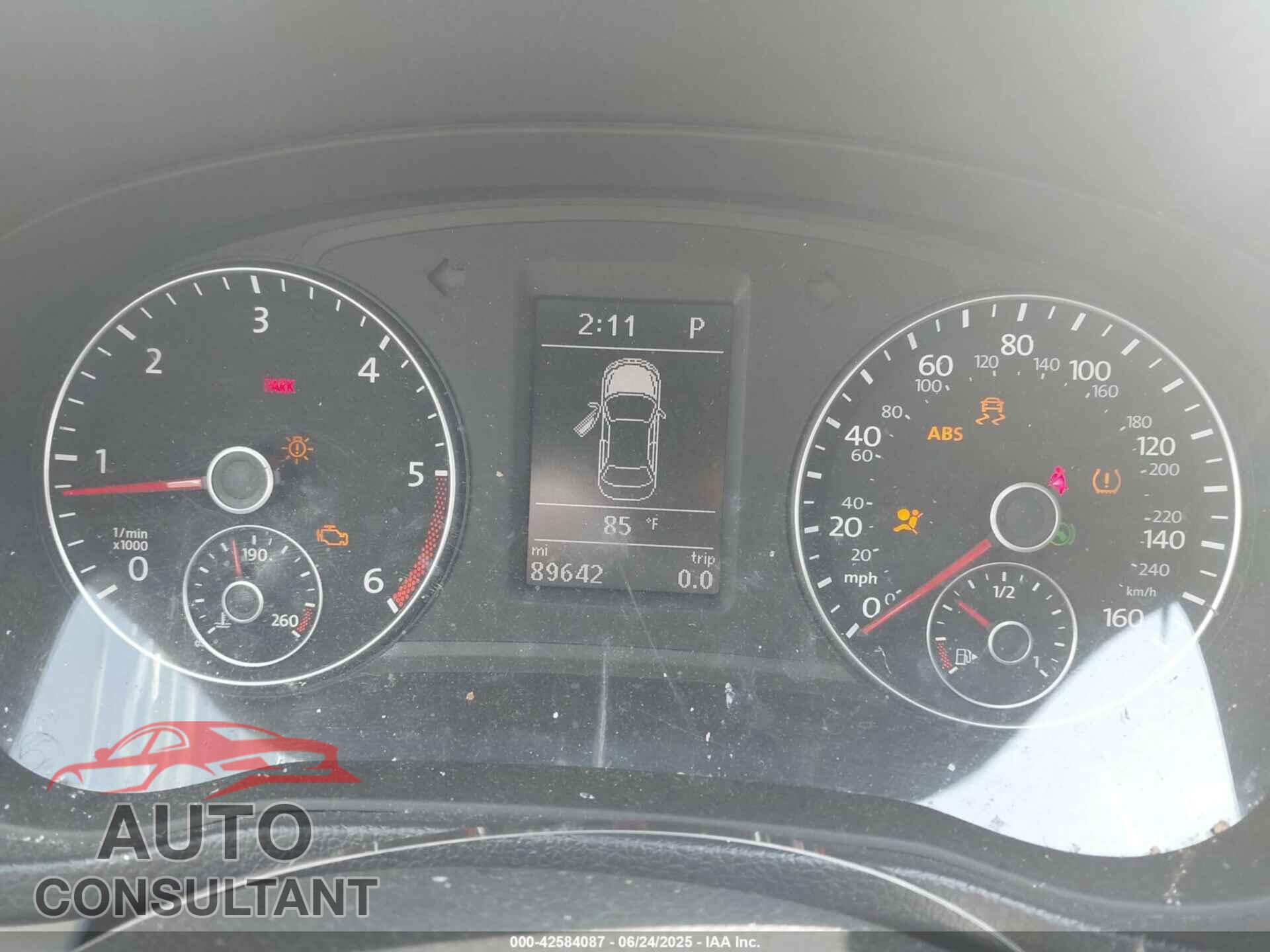 VOLKSWAGEN PASSAT 2013 - 1VWBN7A30DC128283