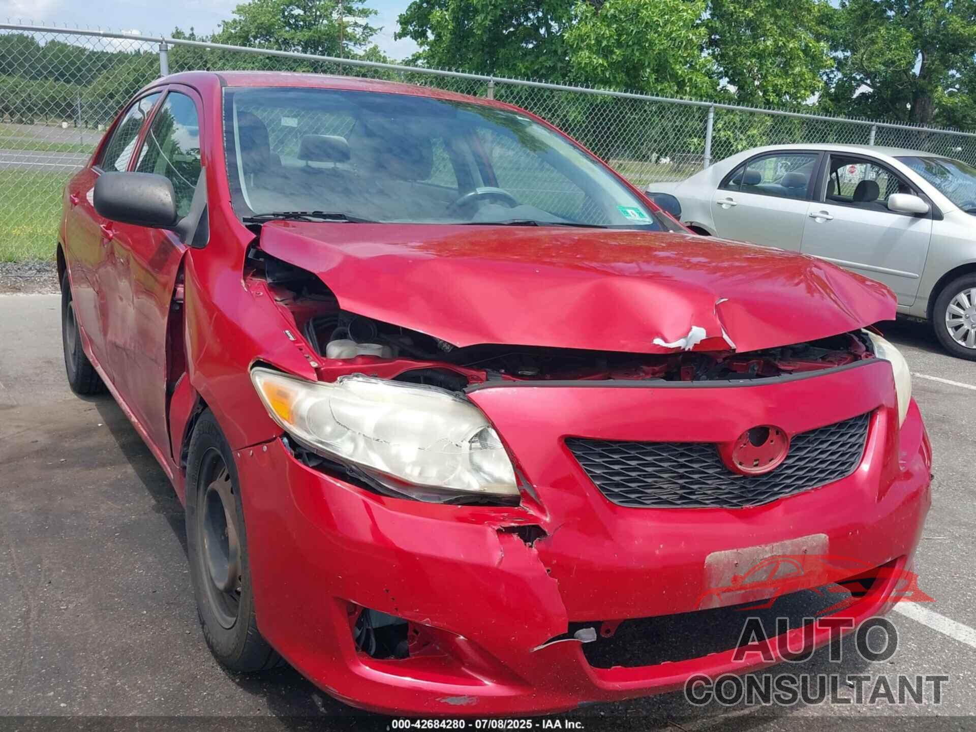 TOYOTA COROLLA 2009 - JTDBL40E299070028